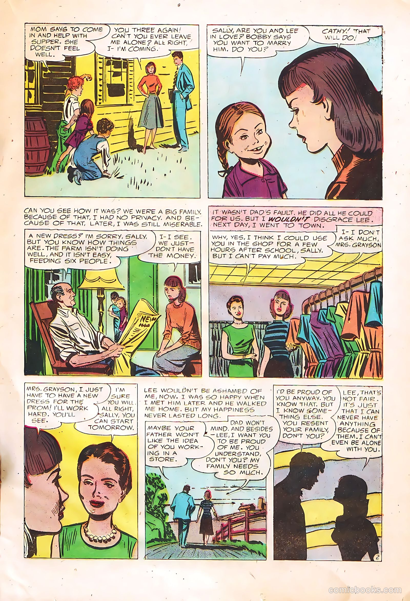 Young Romance #91 (1953) — page 20 of 35