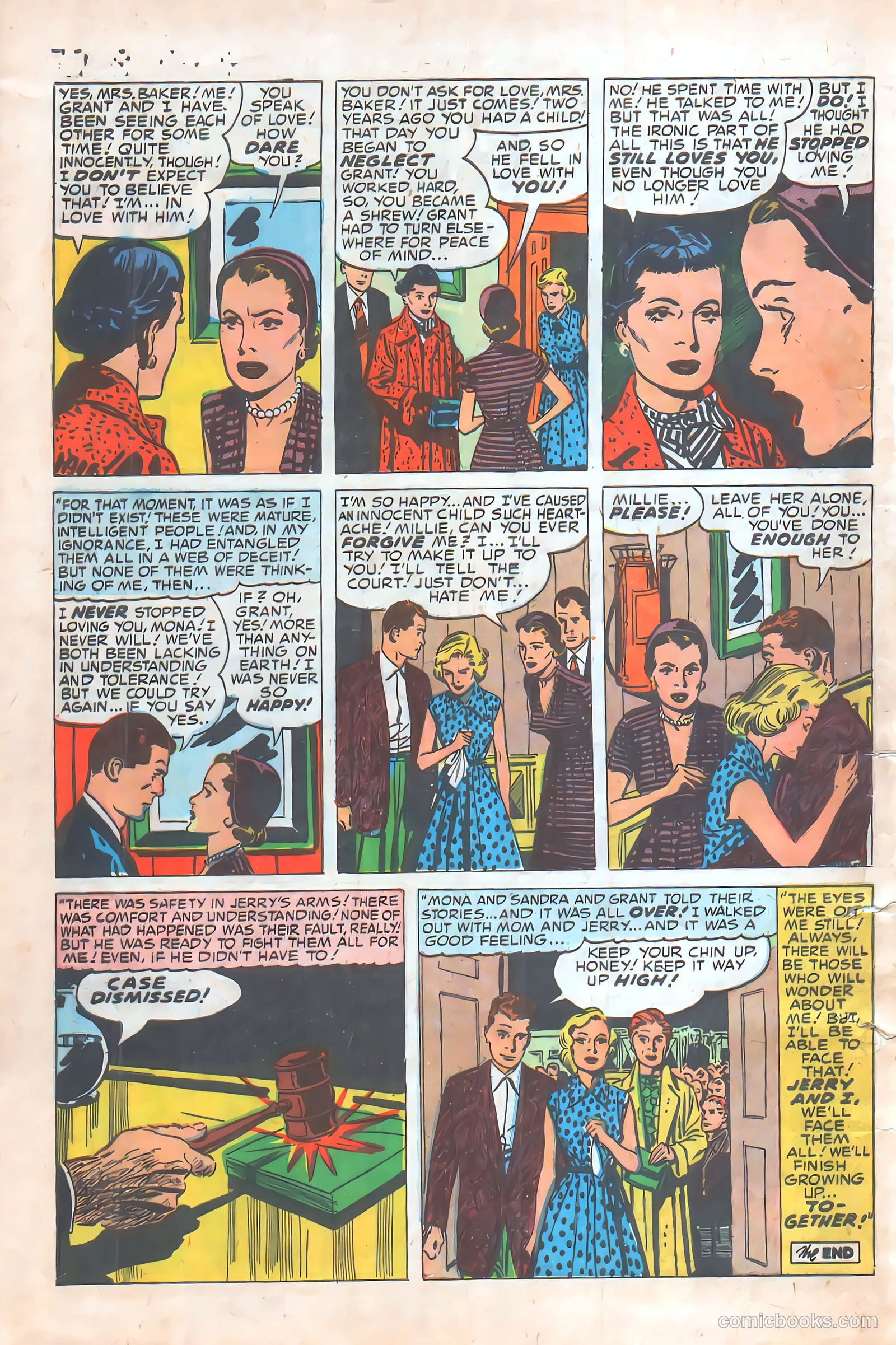 Young Romance #72 (1953) — page 8 of 36