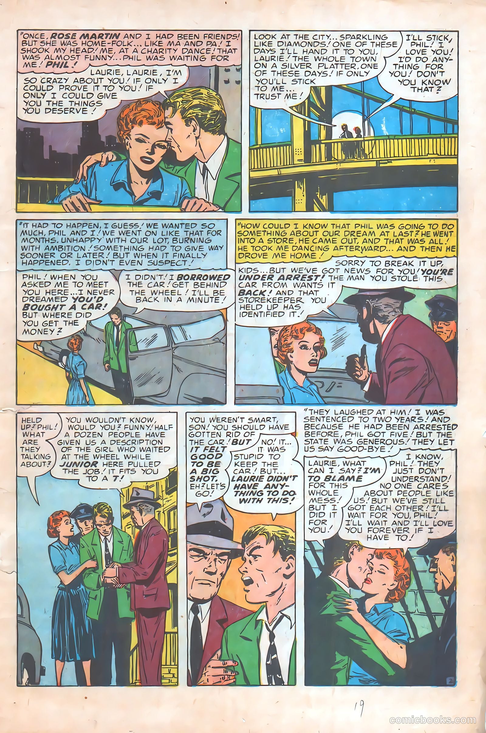 Young Romance #72 (1953) — page 19 of 36