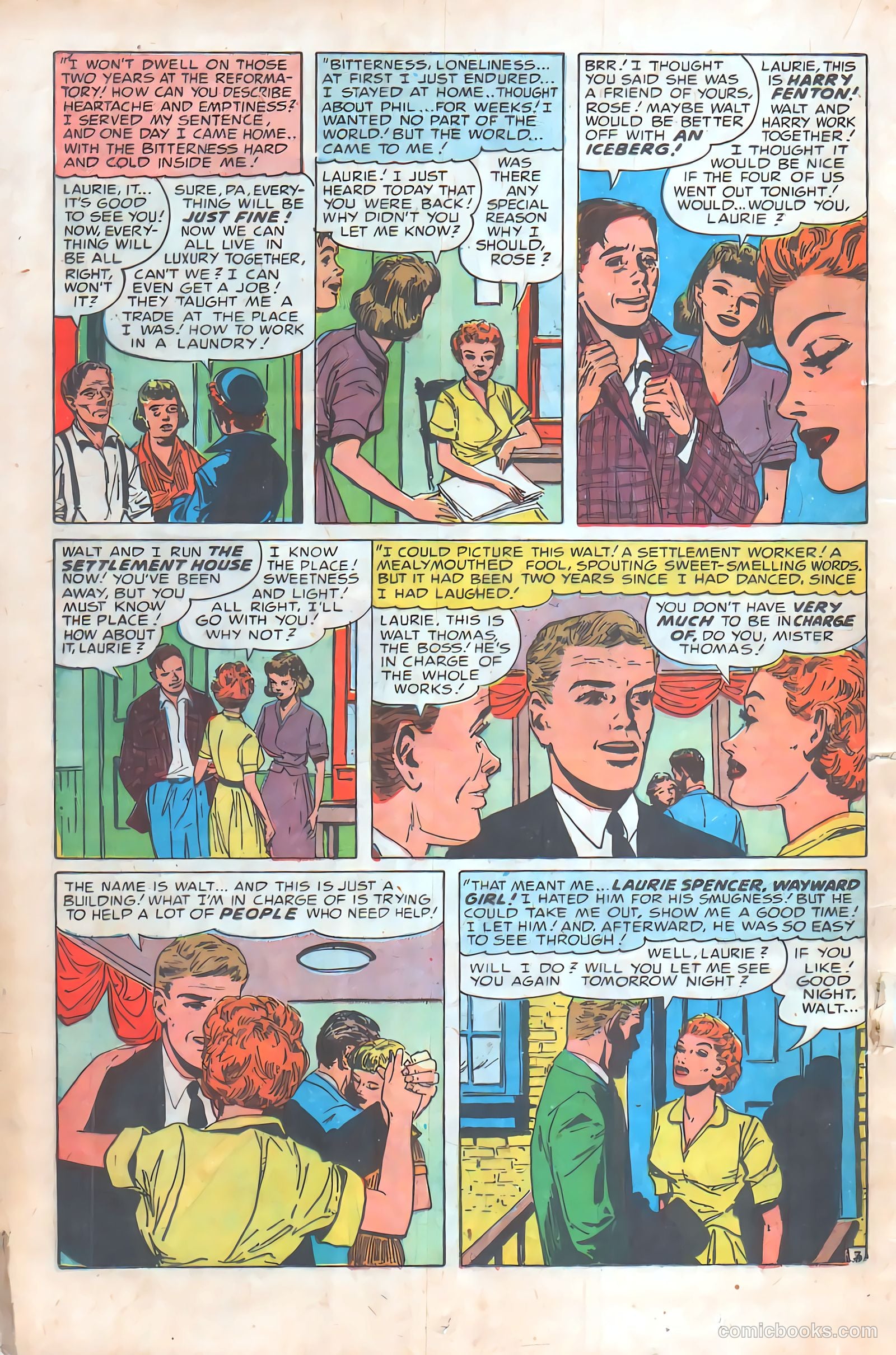 Young Romance #72 (1953) — page 20 of 36