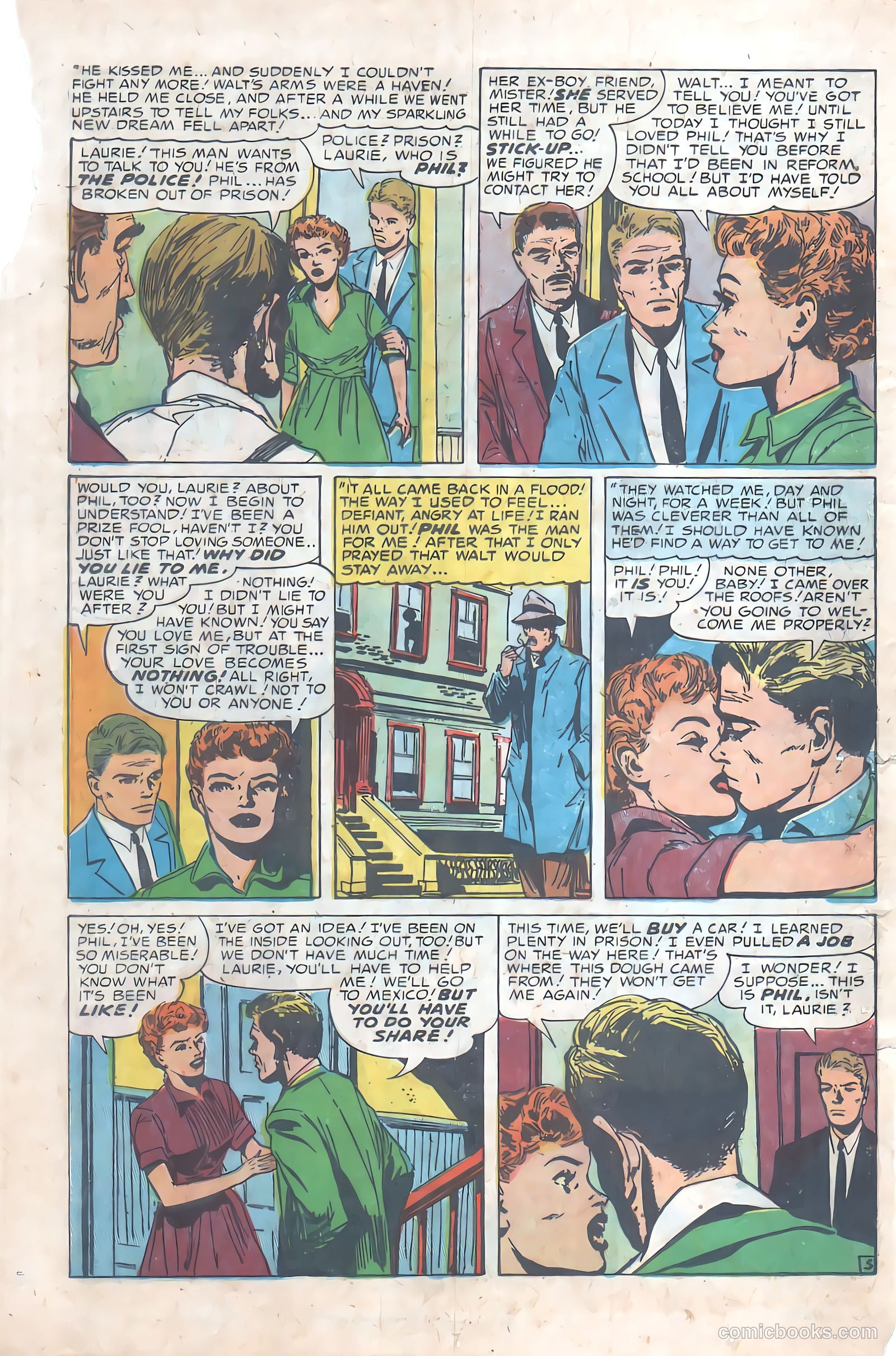 Young Romance #72 (1953) — page 22 of 36