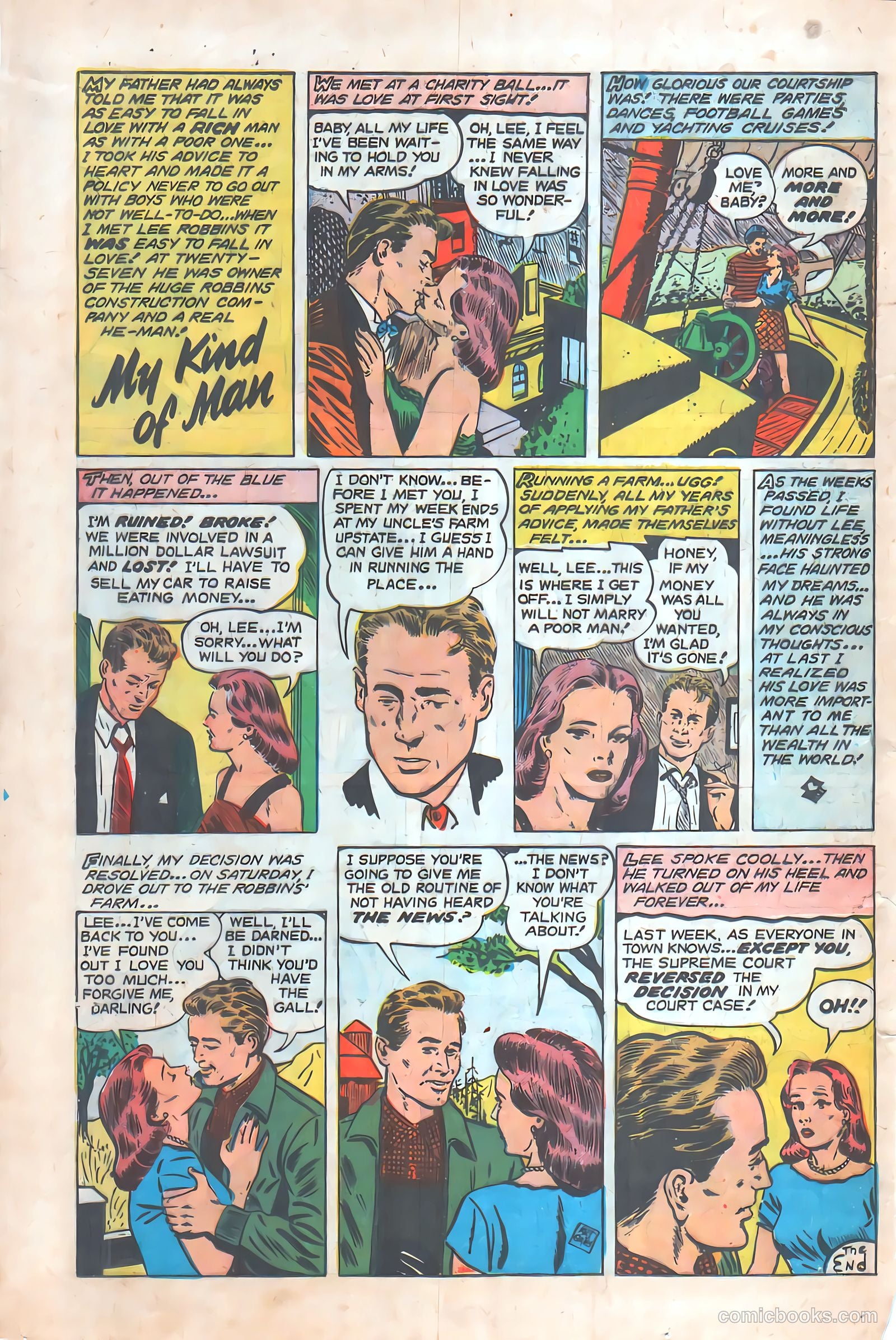 Young Romance #72 (1953) — page 24 of 36