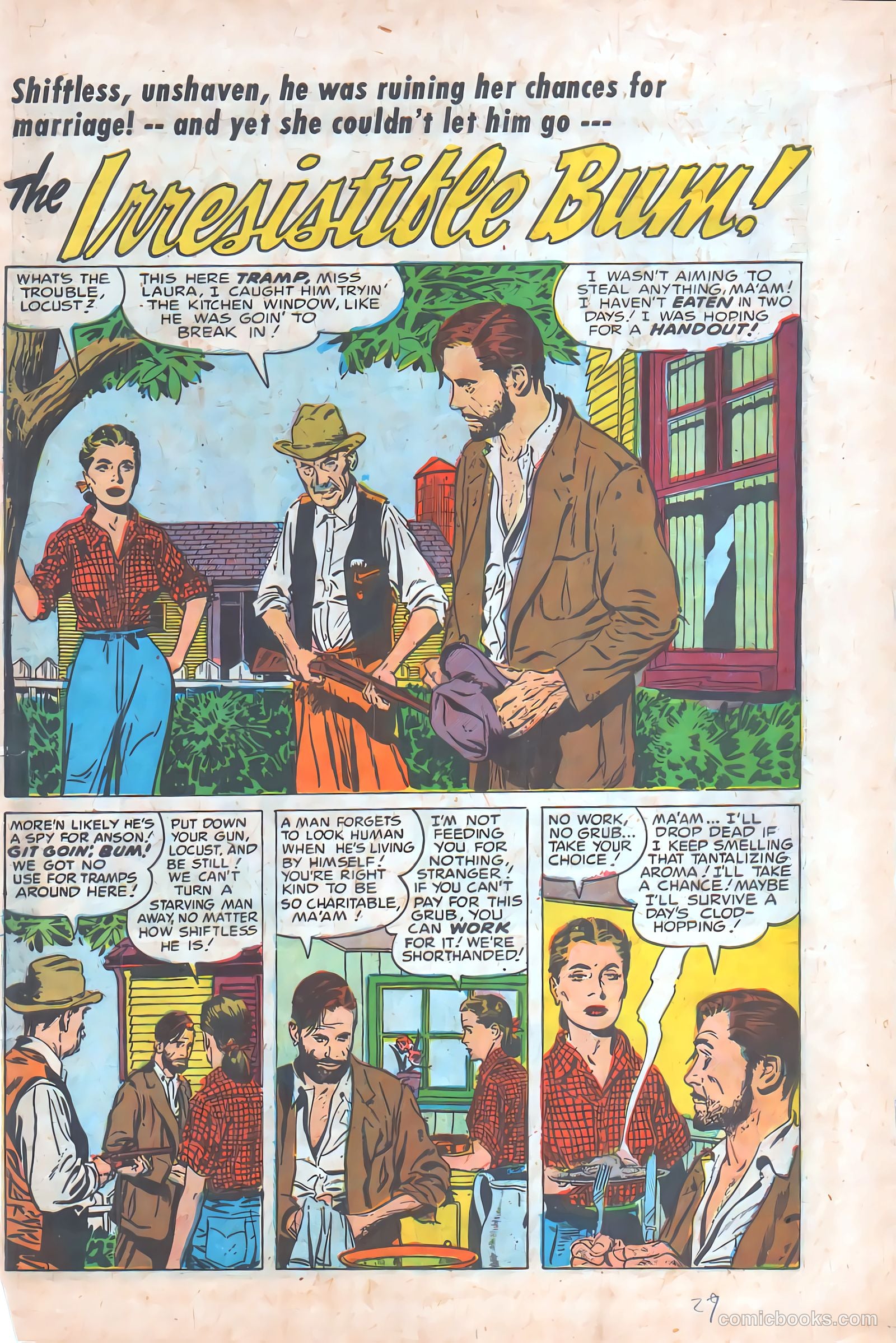 Young Romance #72 (1953) — page 27 of 36