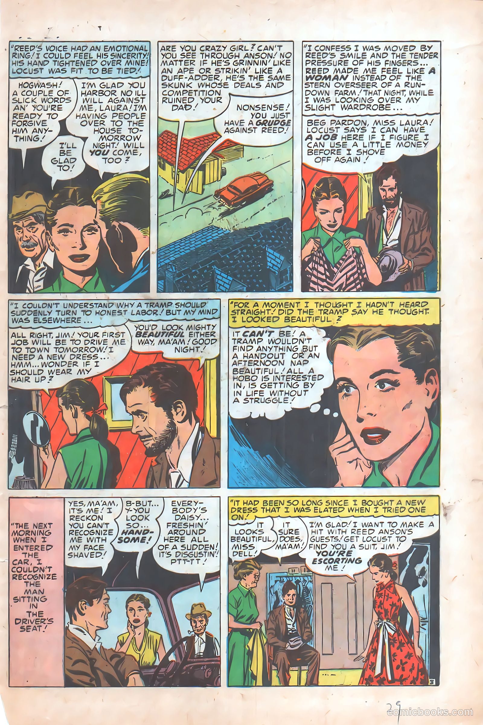 Young Romance #72 (1953) — page 29 of 36