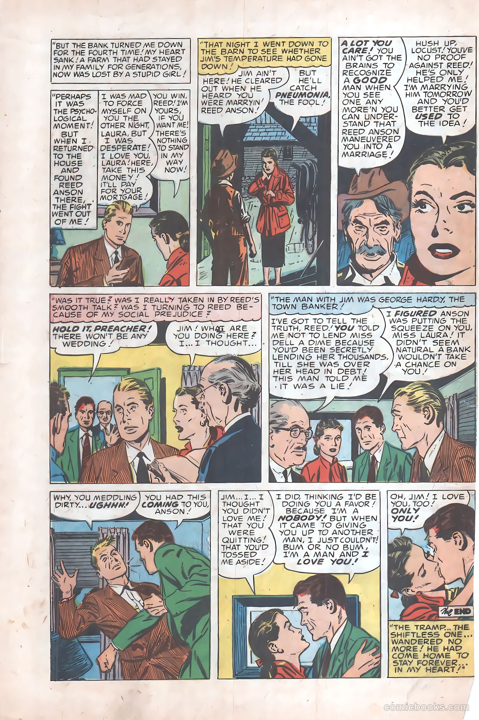 Young Romance #72 (1953) — page 32 of 36