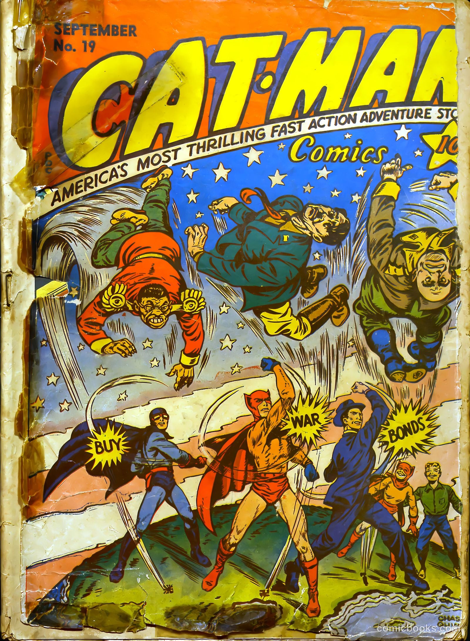 Cat-Man Comics #19 (1941) — page 2 of 62