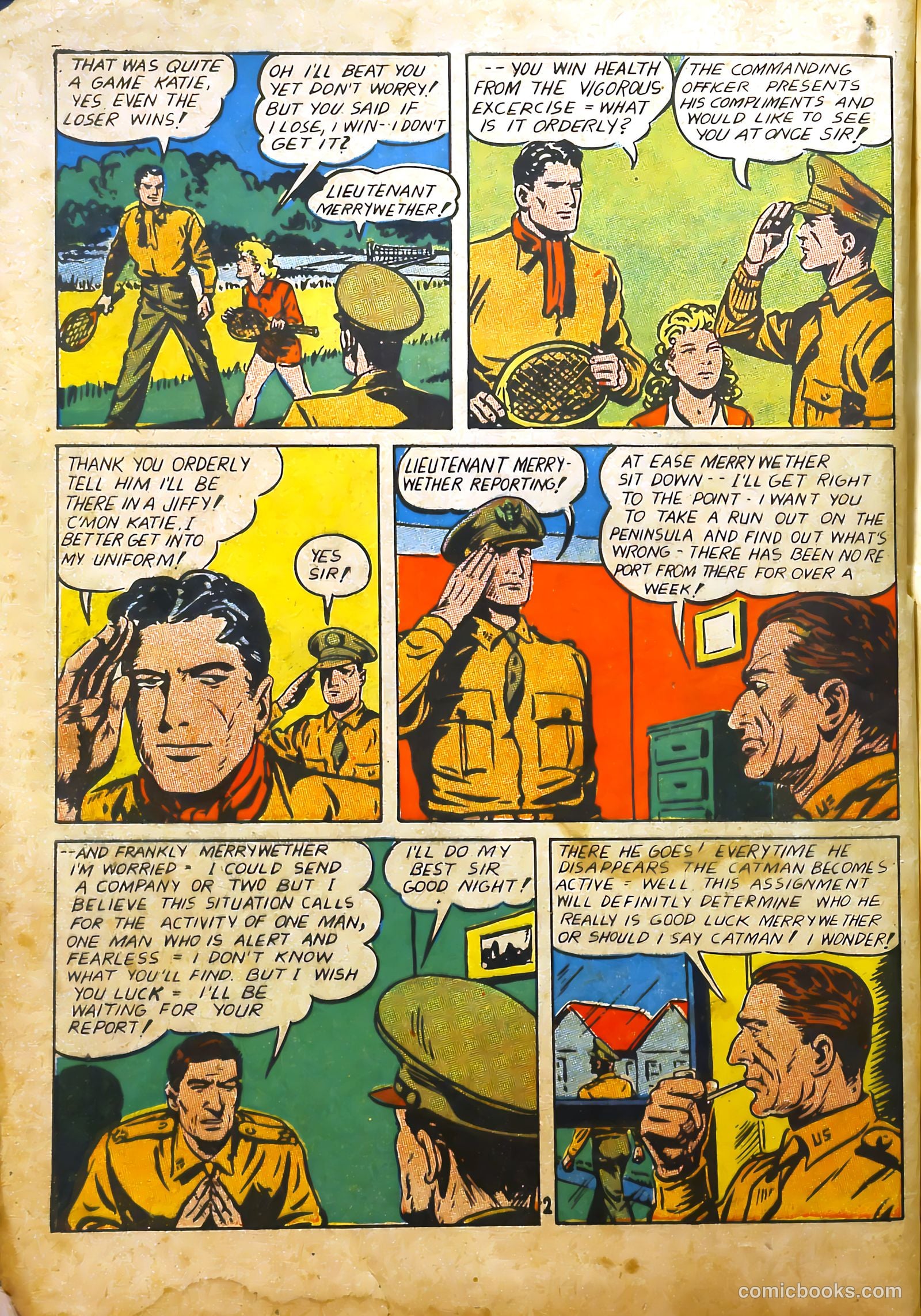 Cat-Man Comics #19 (1941) — page 5 of 62