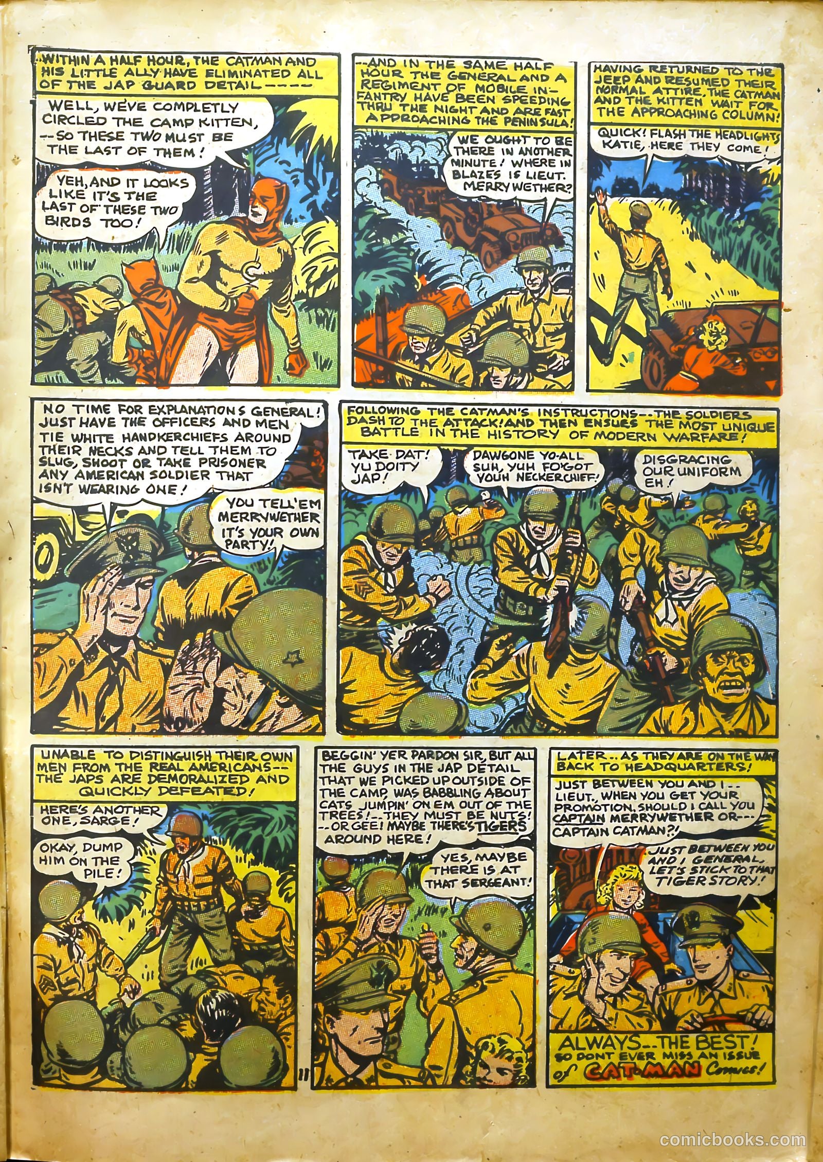 Cat-Man Comics #19 (1941) — page 14 of 62