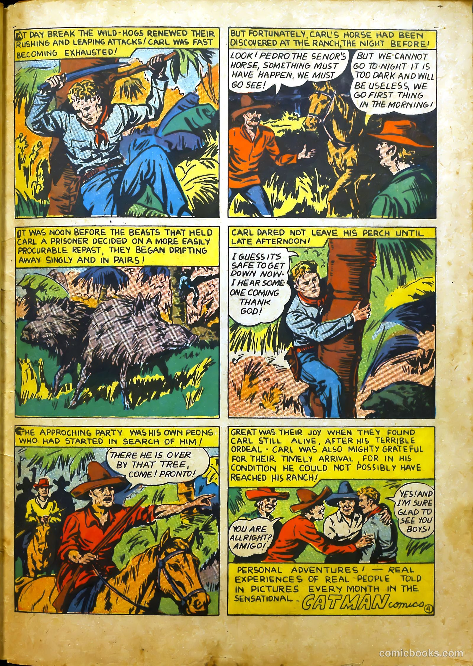 Cat-Man Comics #19 (1941) — page 58 of 62