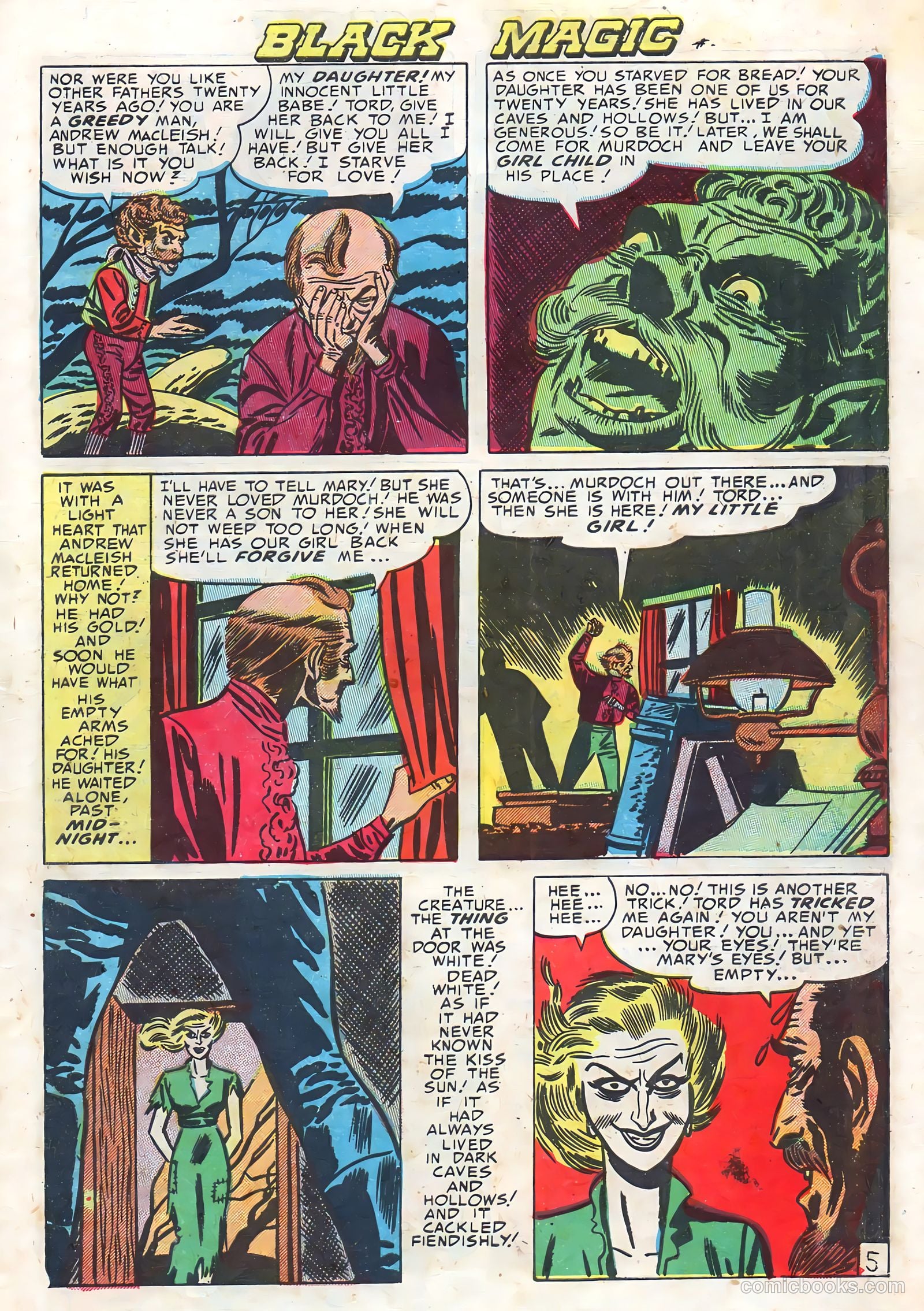 Black Magic #24 (1953) — page 7 of 36