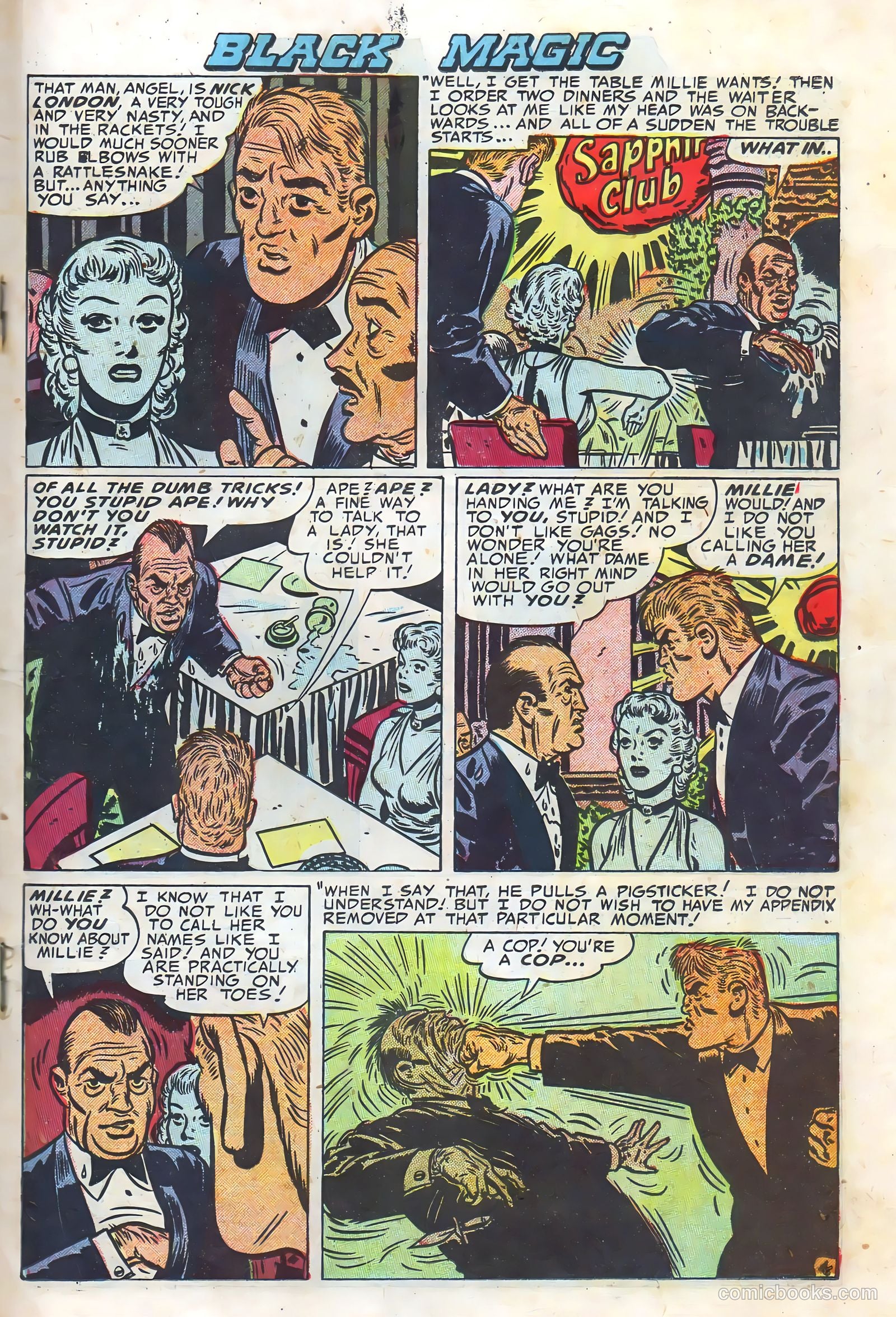 Black Magic #24 (1953) — page 19 of 36