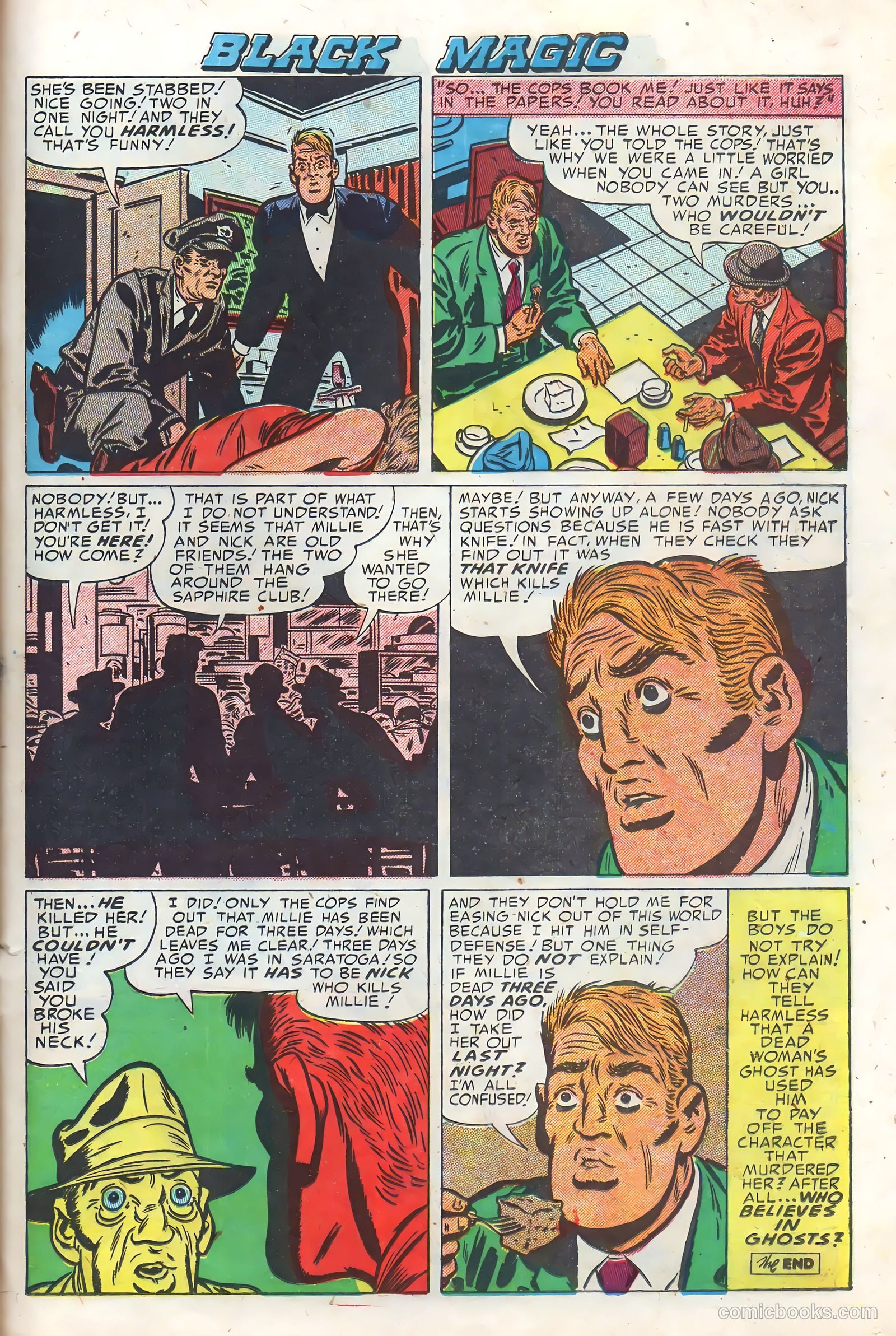 Black Magic #24 (1953) — page 21 of 36