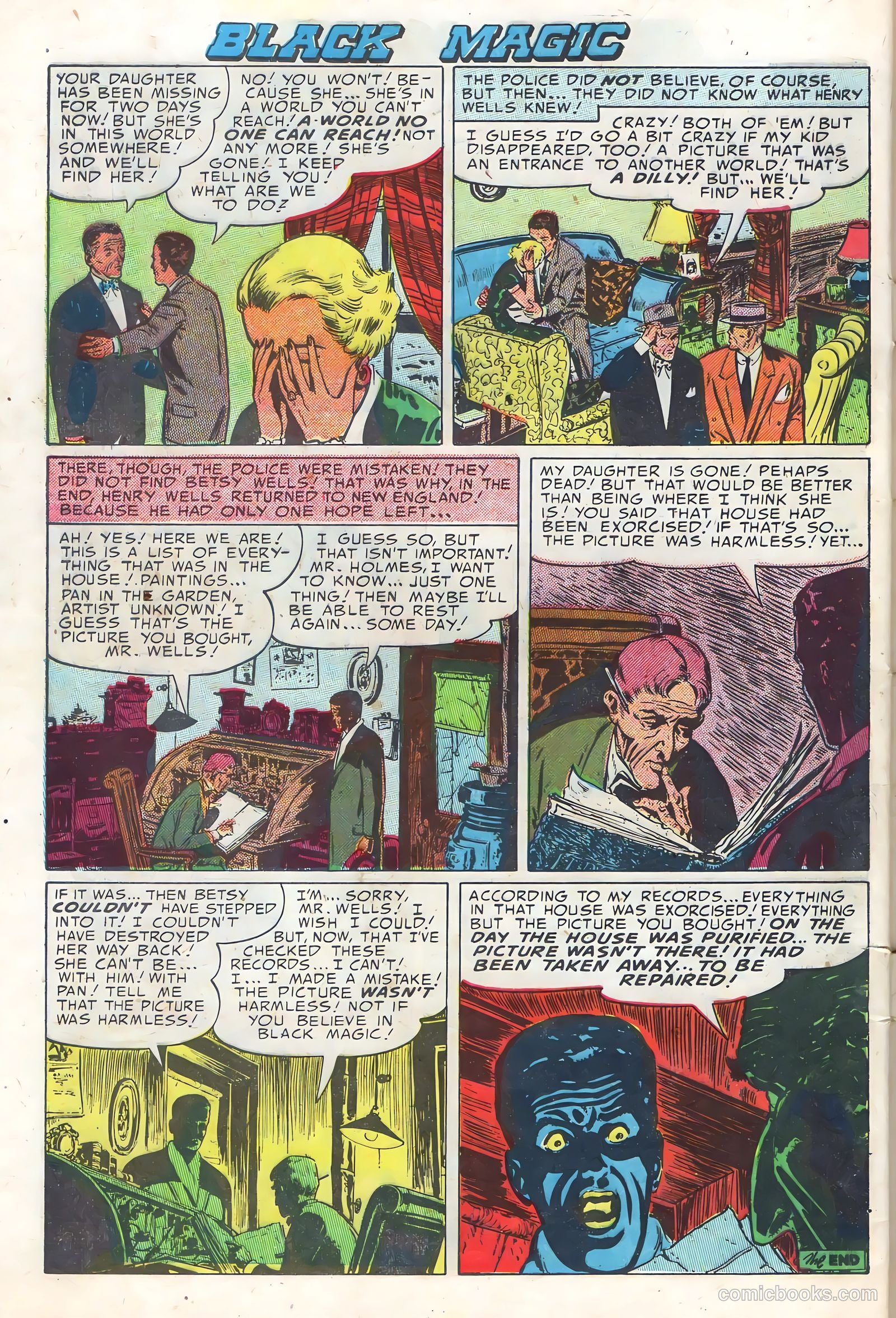 Black Magic #24 (1953) — page 32 of 36