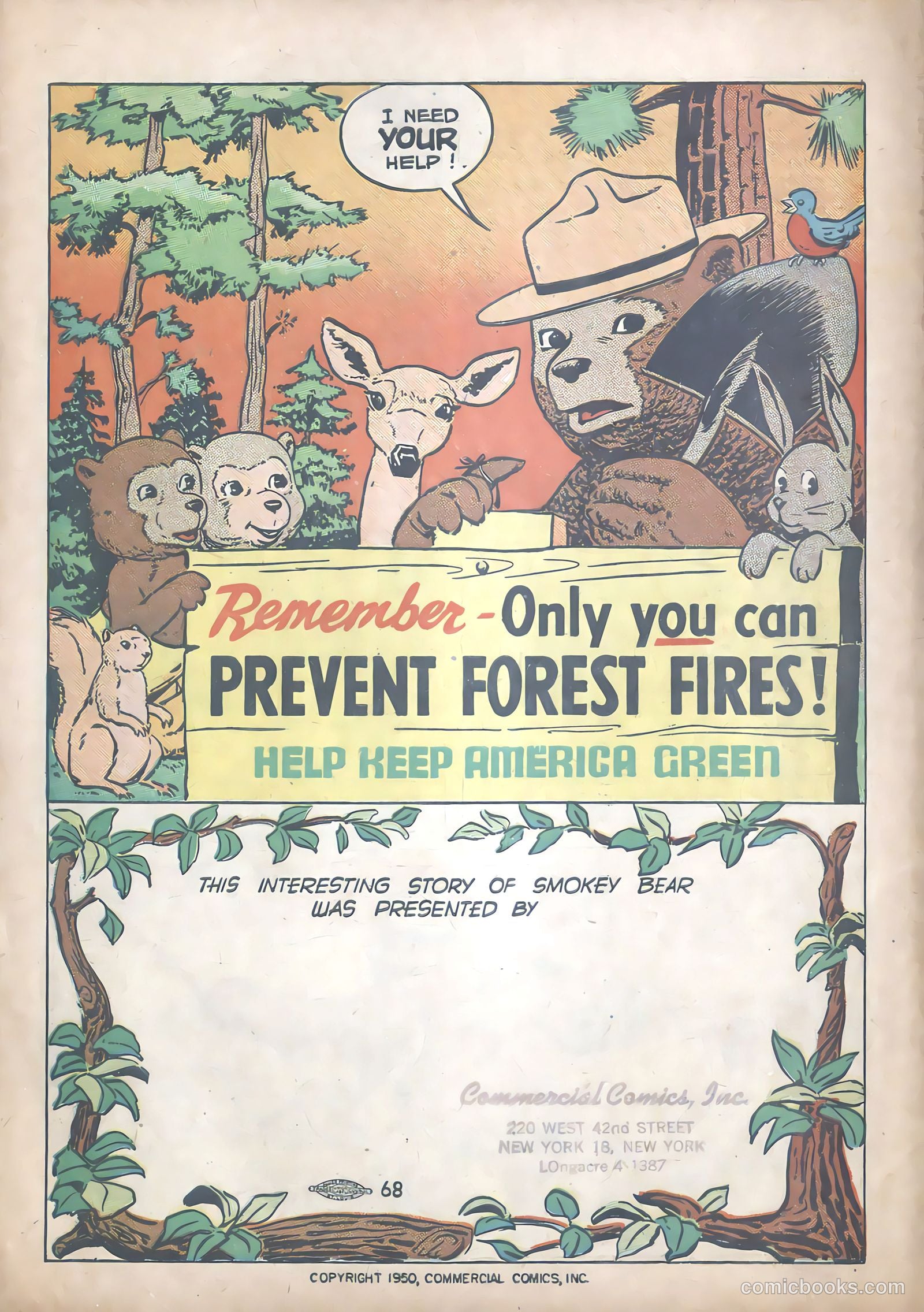 Forest Fire #nn (1950) — page 16 of 16