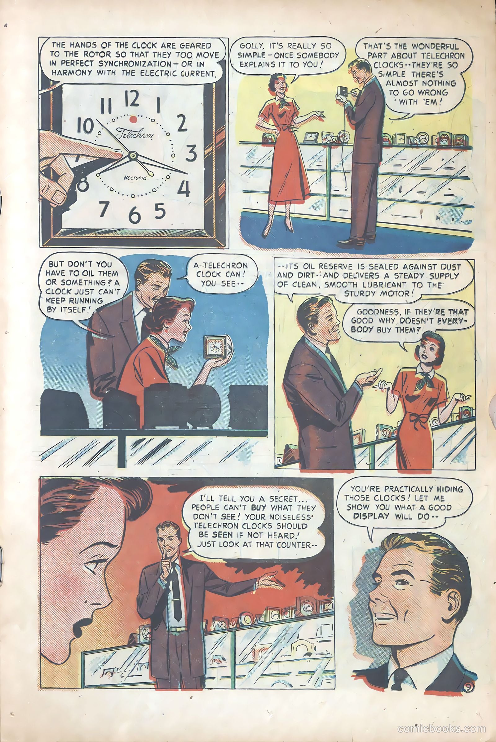 How to Clock Up Extra Sales! #nn (1950) — page 9 of 16