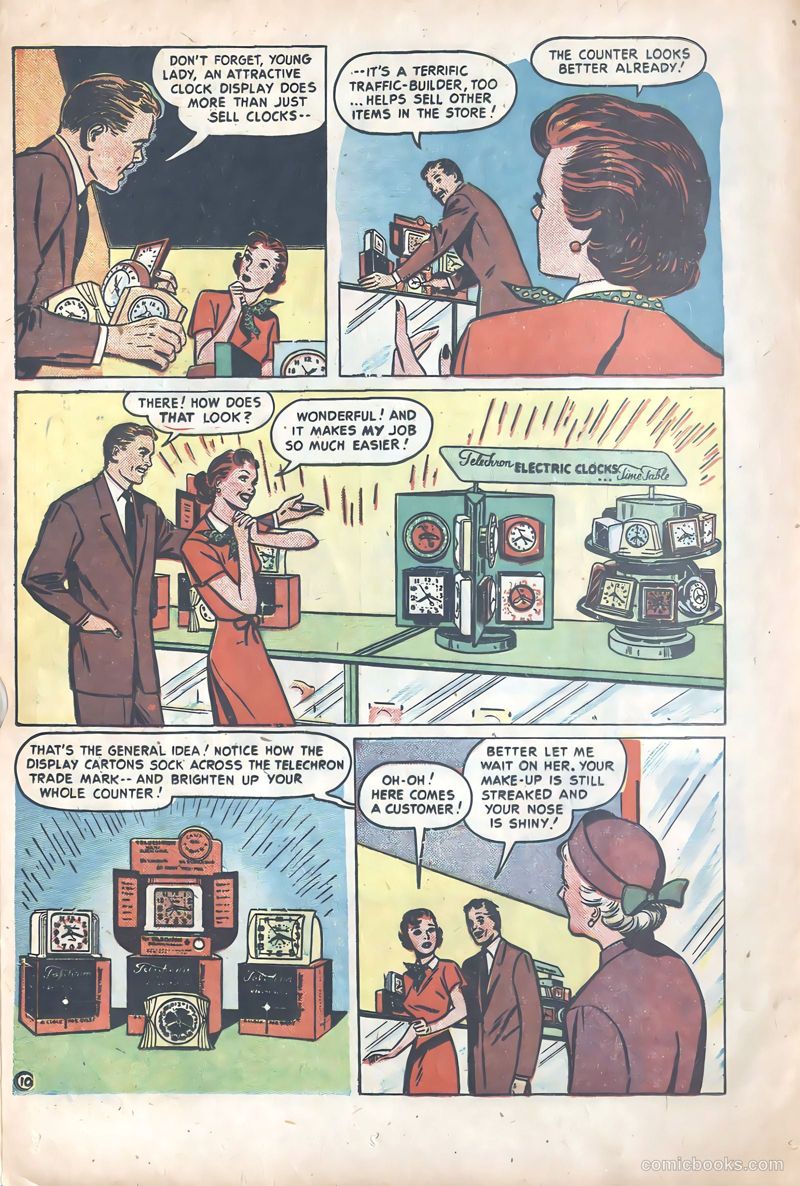 How to Clock Up Extra Sales! #nn (1950) — page 10 of 16
