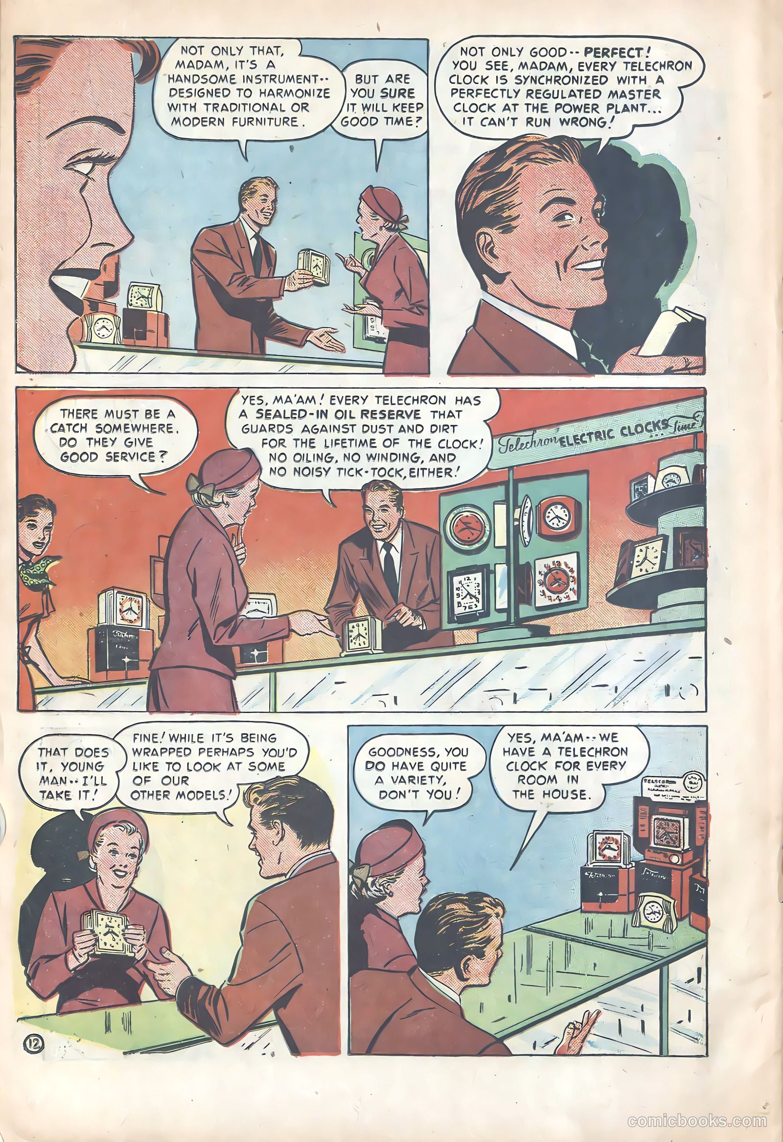 How to Clock Up Extra Sales! #nn (1950) — page 12 of 16