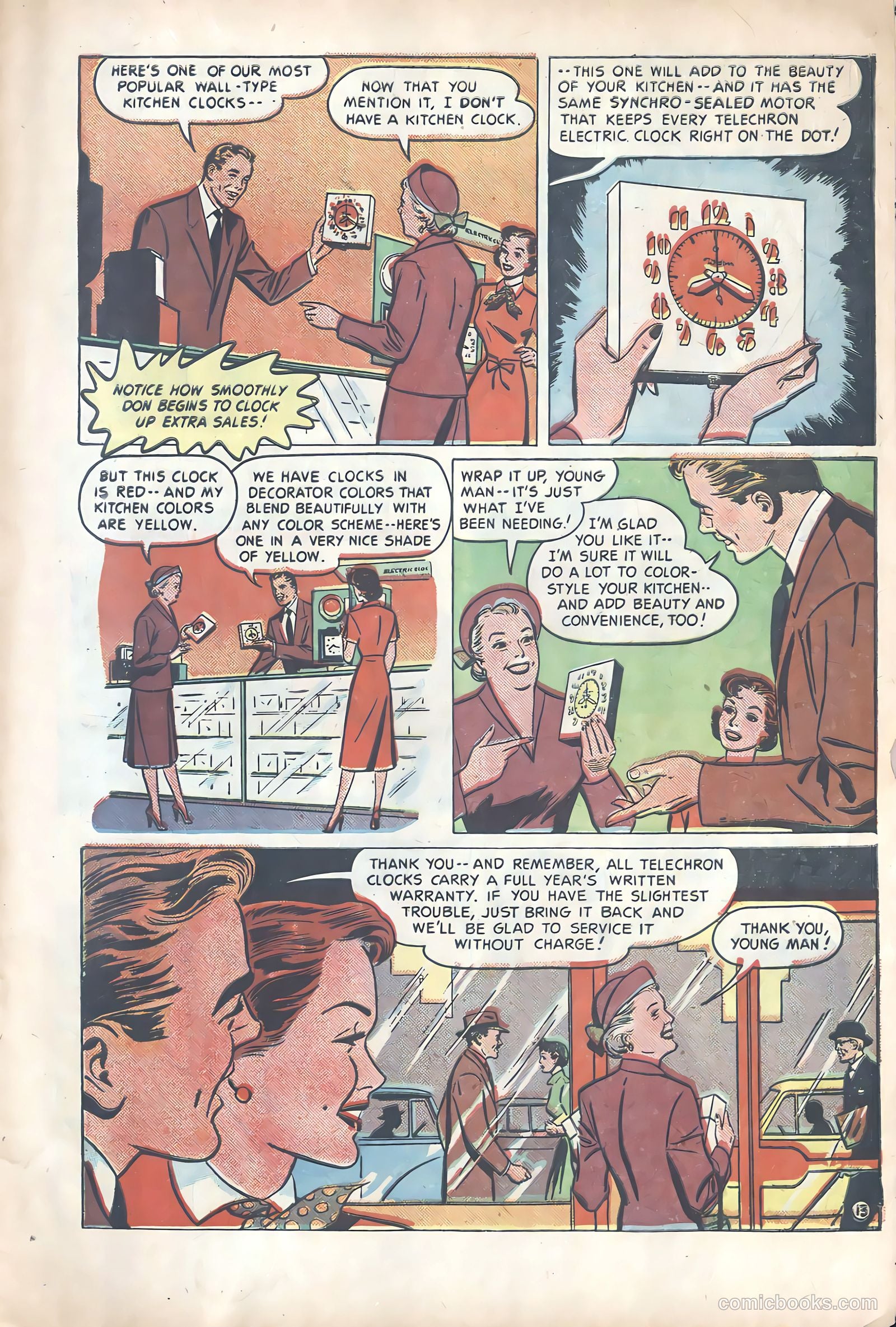 How to Clock Up Extra Sales! #nn (1950) — page 13 of 16