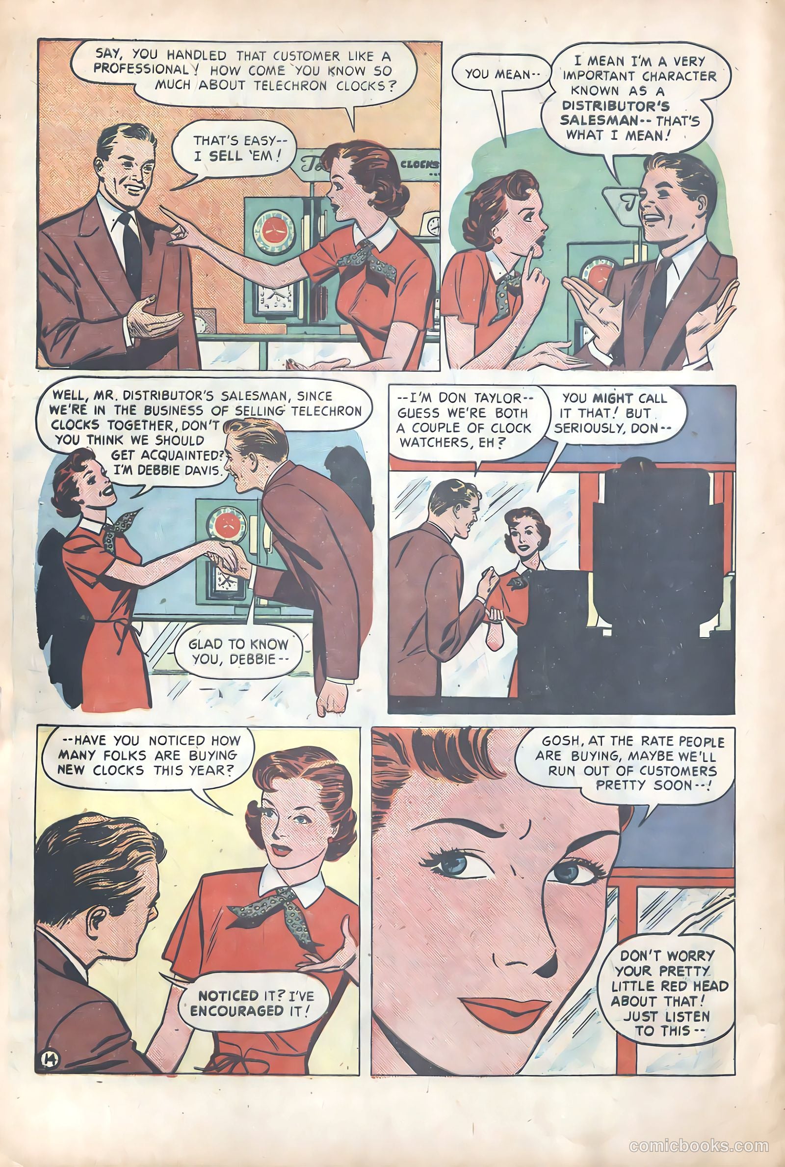 How to Clock Up Extra Sales! #nn (1950) — page 14 of 16