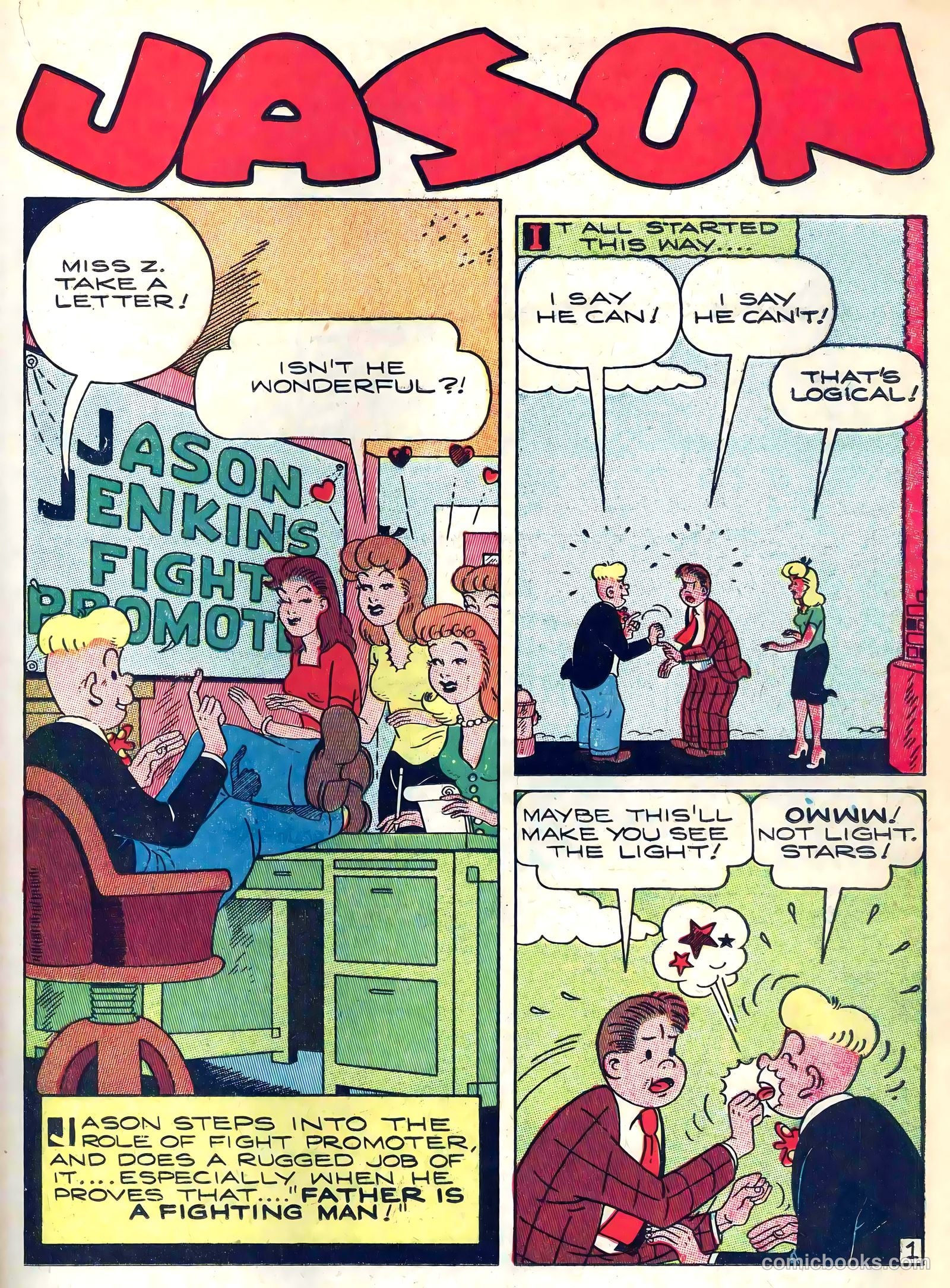 Prize Comics #64 (1940) — page 31 of 52