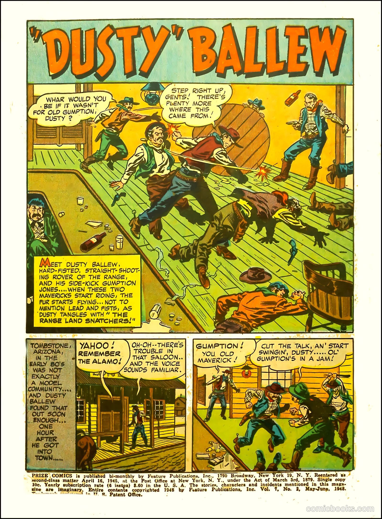 Prize Comics Western #69 (1950) — page 3 of 52