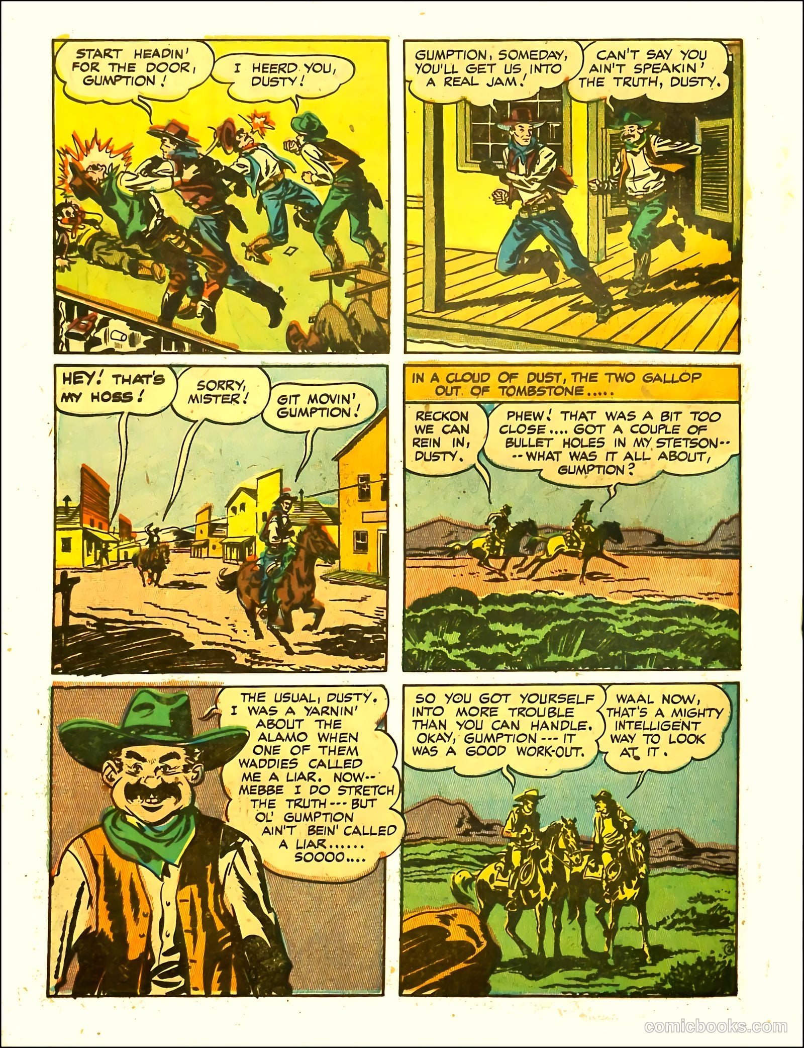 Prize Comics Western #69 (1950) — page 4 of 52