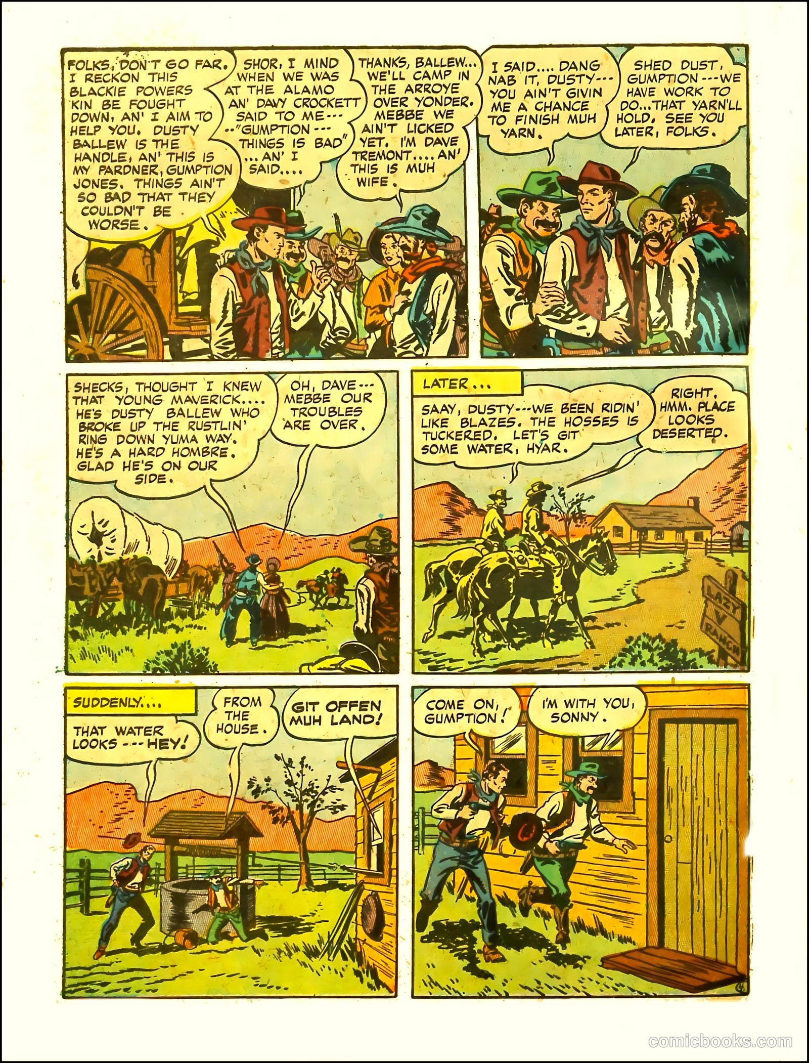 Prize Comics Western #69 (1950) — page 6 of 52
