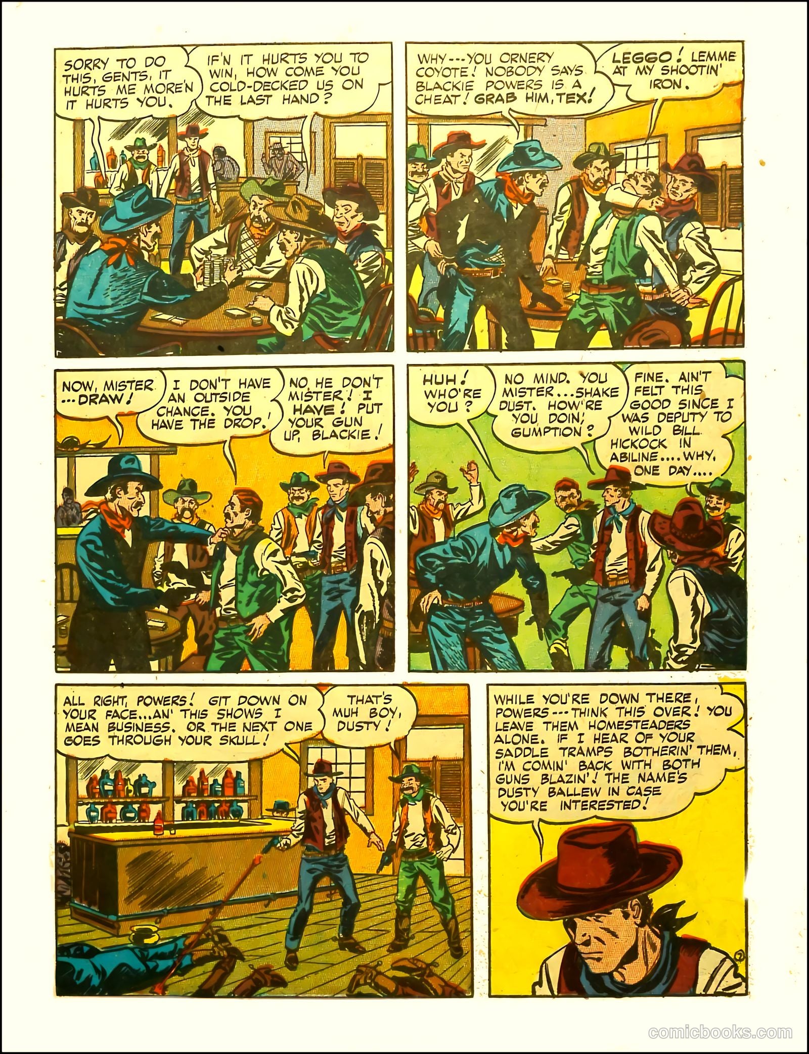 Prize Comics Western #69 (1950) — page 9 of 52