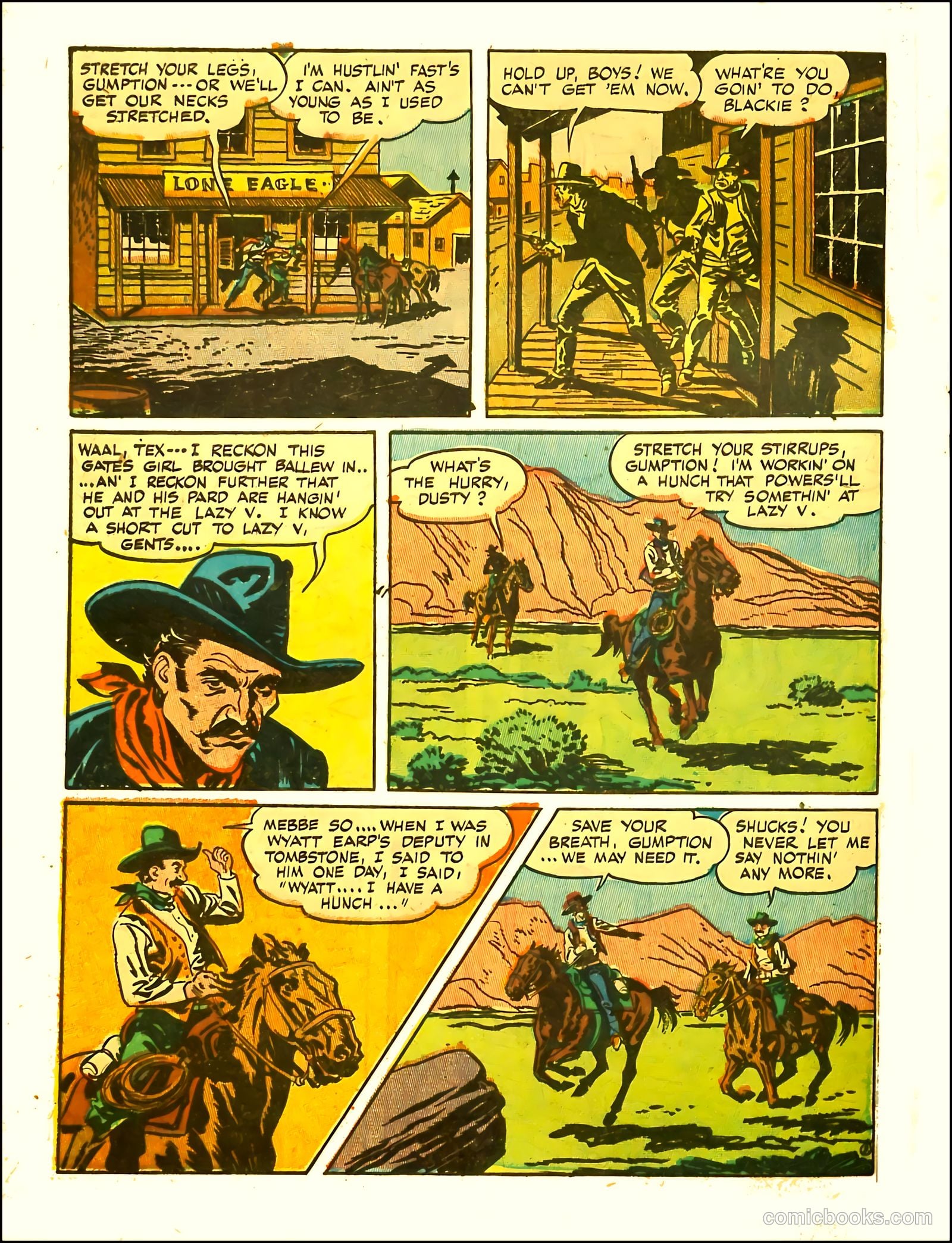 Prize Comics Western #69 (1950) — page 10 of 52