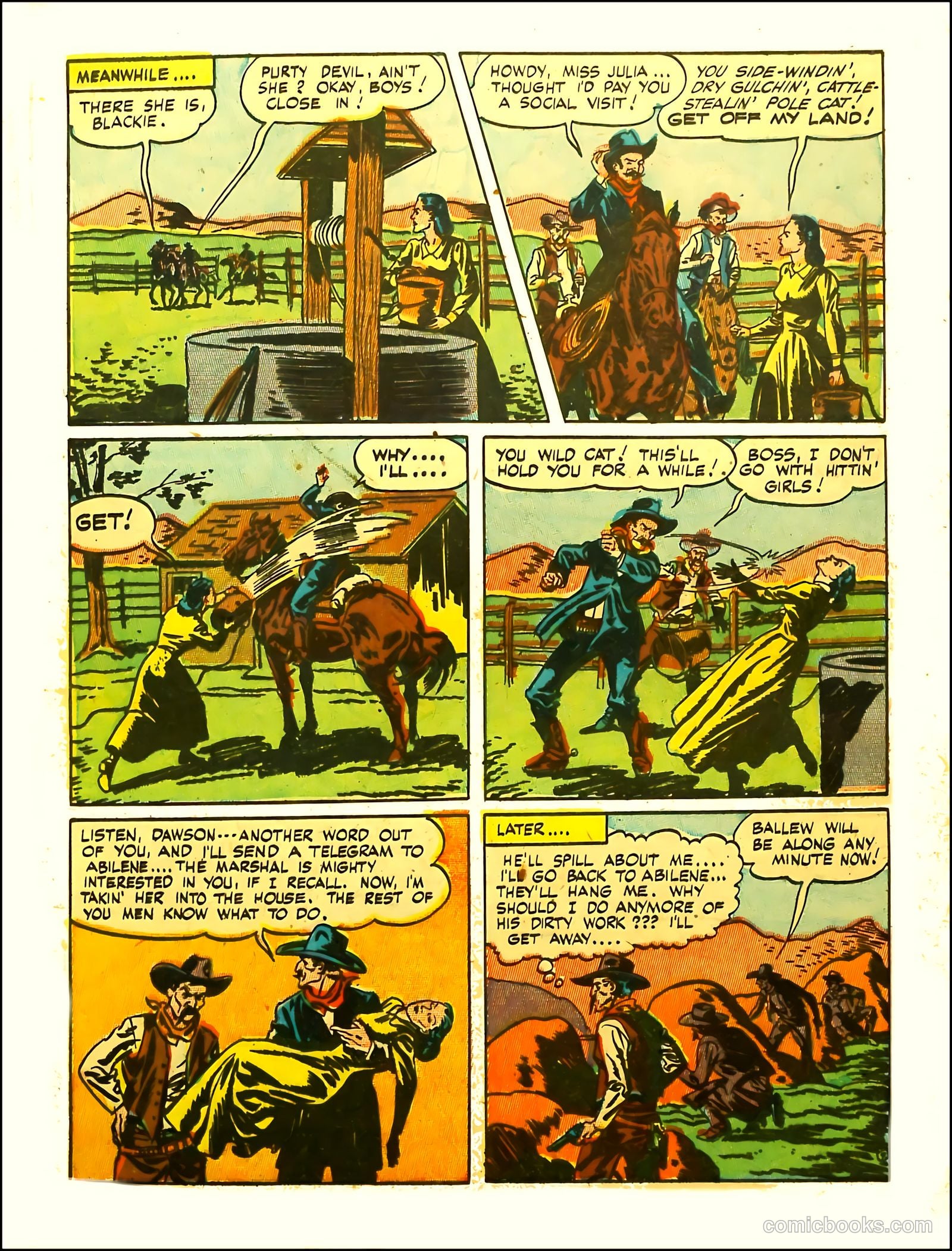 Prize Comics Western #69 (1950) — page 11 of 52