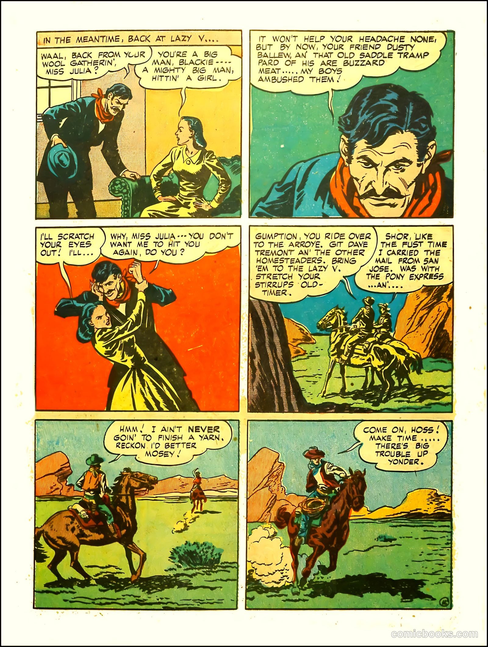 Prize Comics Western #69 (1950) — page 13 of 52
