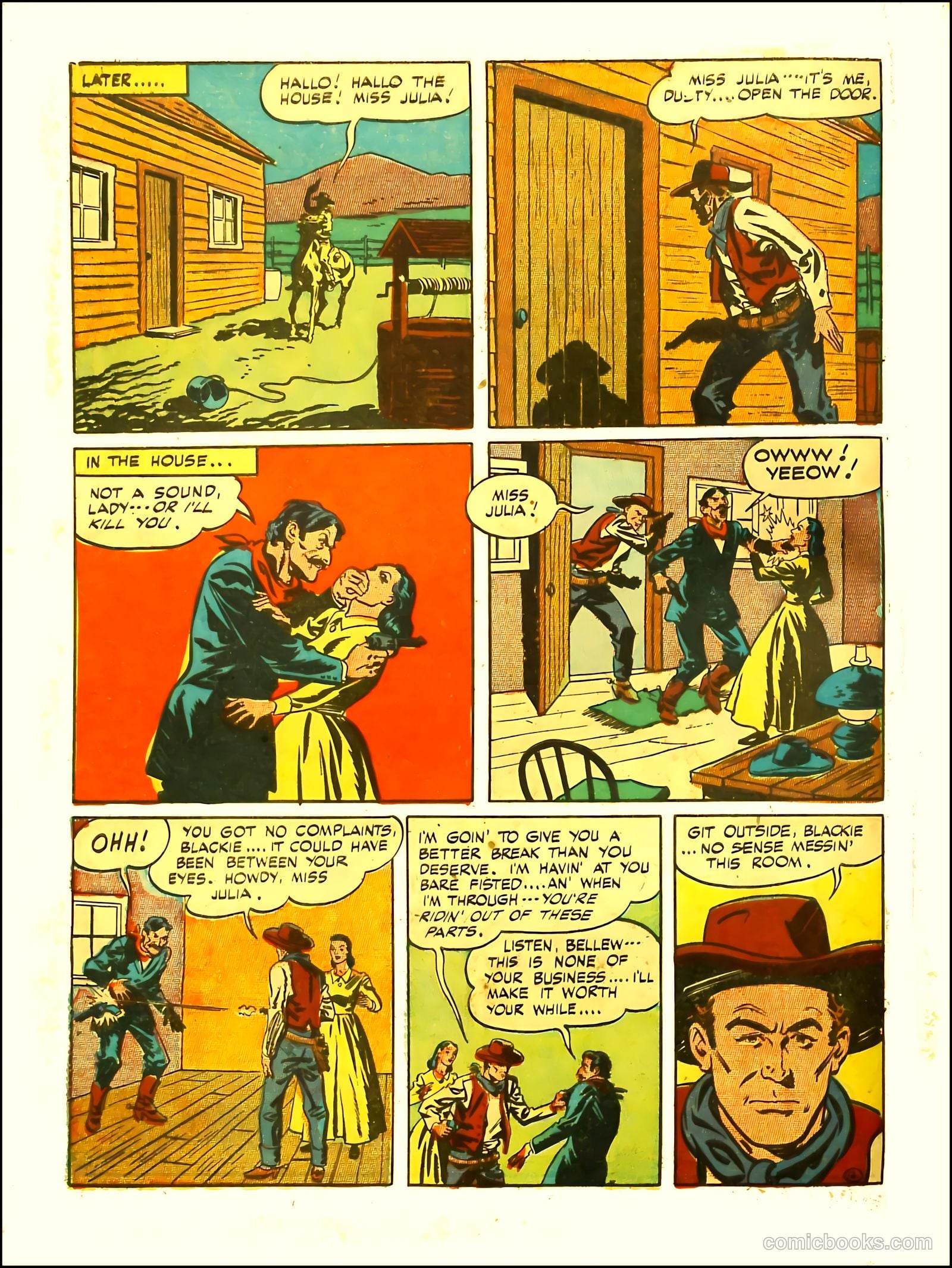 Prize Comics Western #69 (1950) — page 14 of 52
