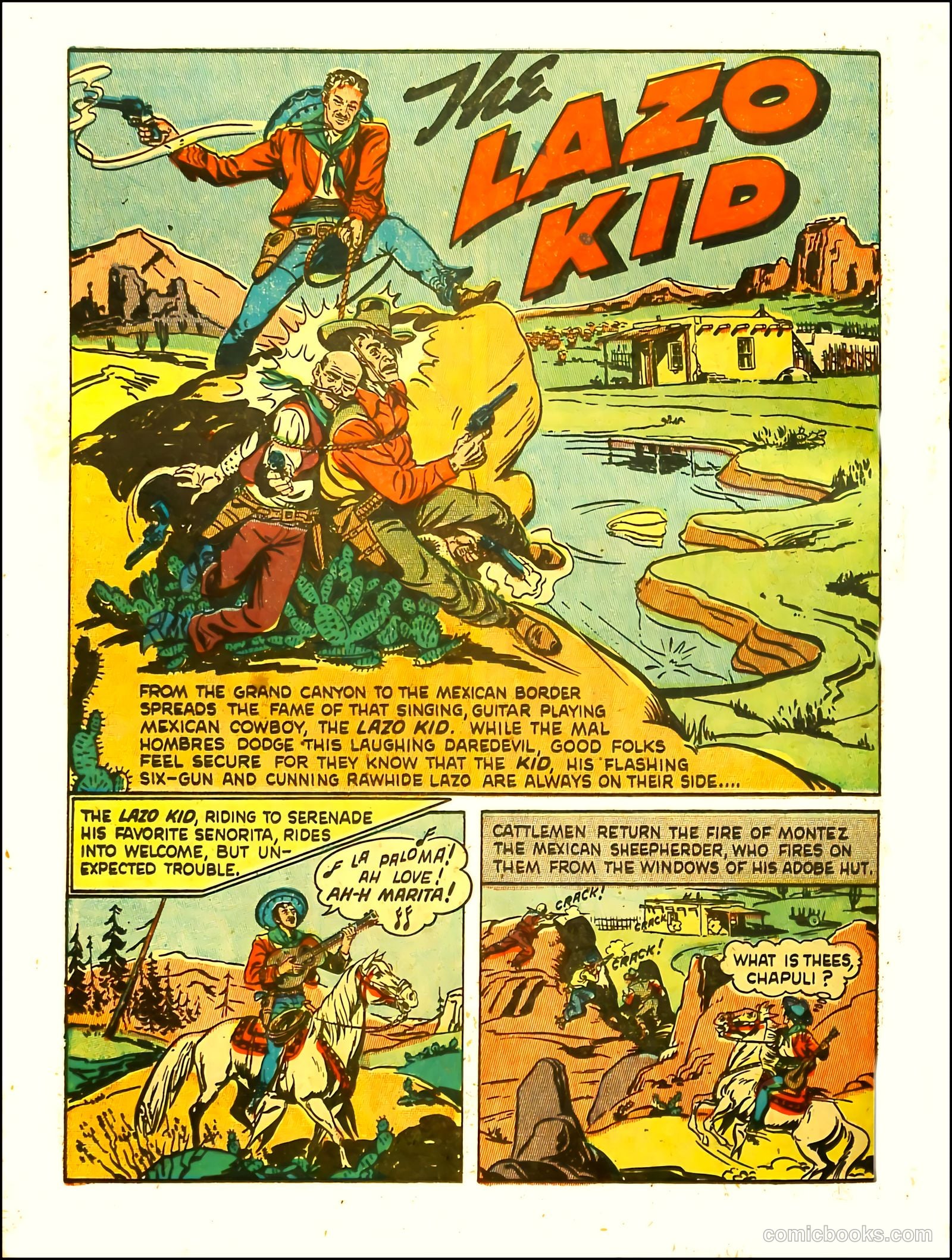 Prize Comics Western #69 (1950) — page 16 of 52