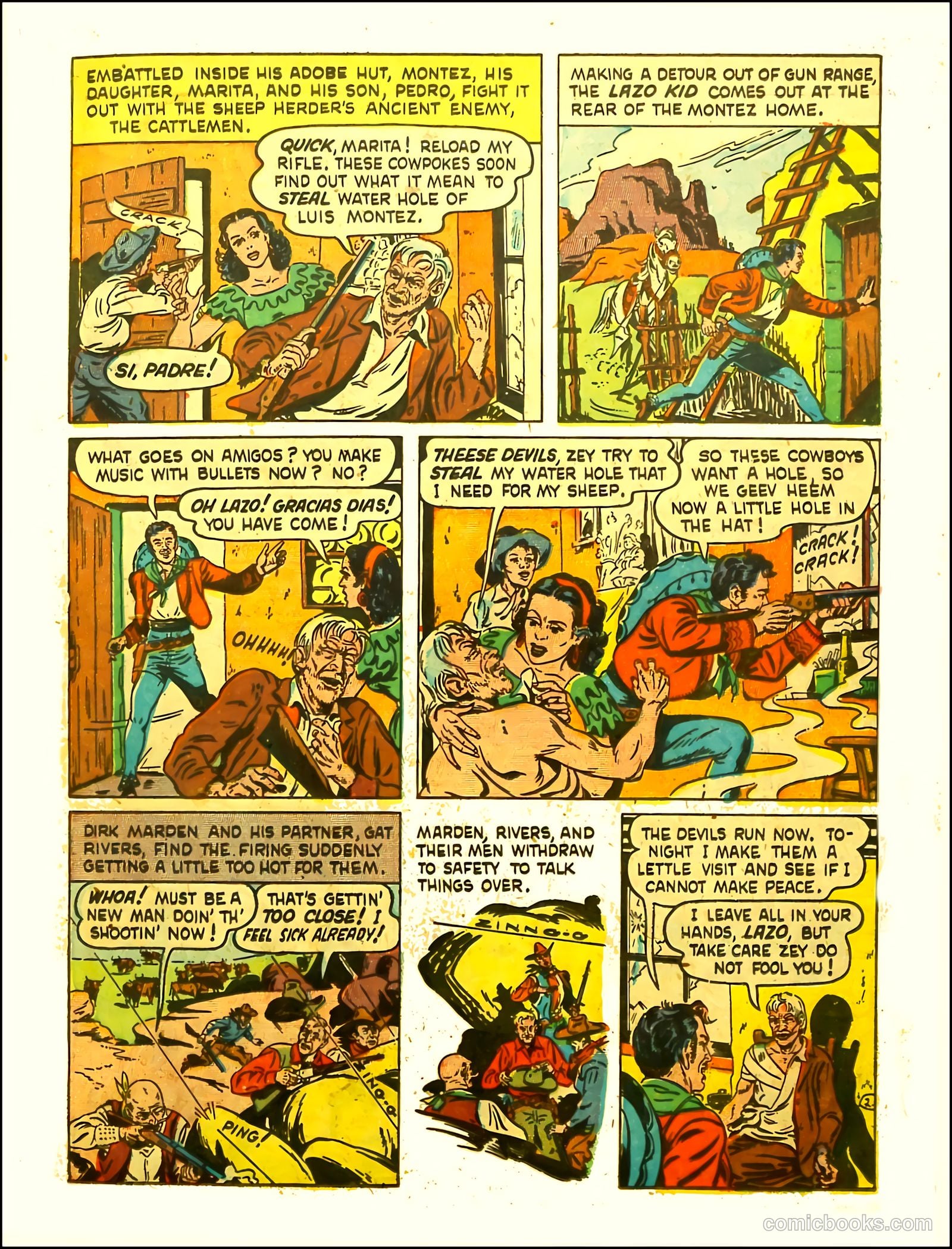 Prize Comics Western #69 (1950) — page 17 of 52