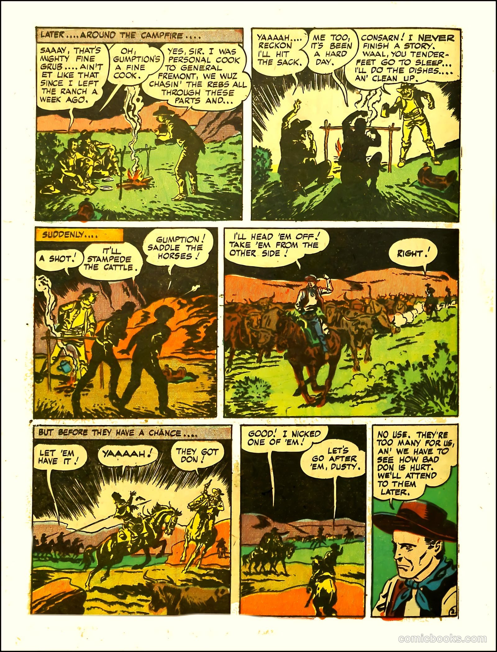 Prize Comics Western #69 (1950) — page 24 of 52
