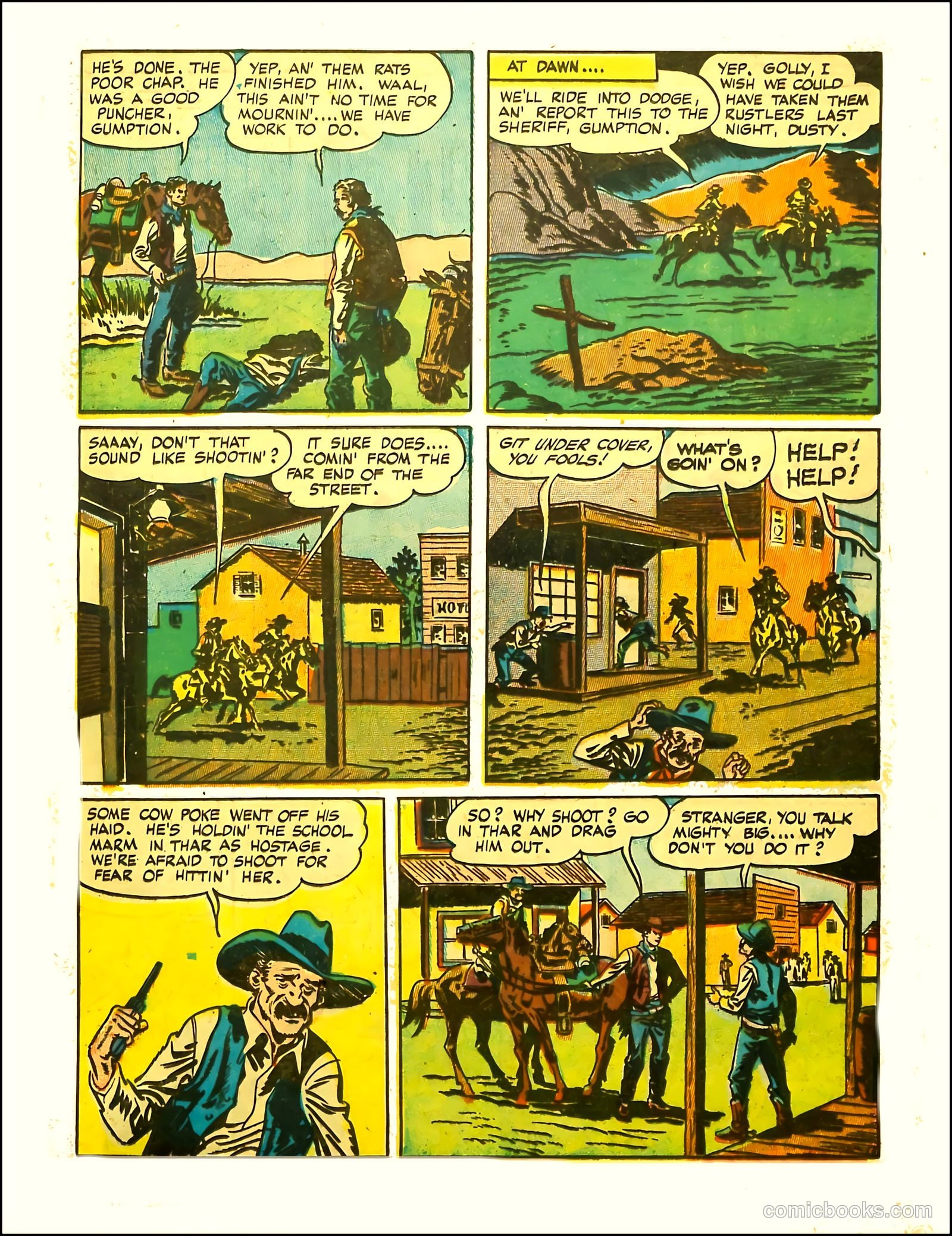 Prize Comics Western #69 (1950) — page 25 of 52