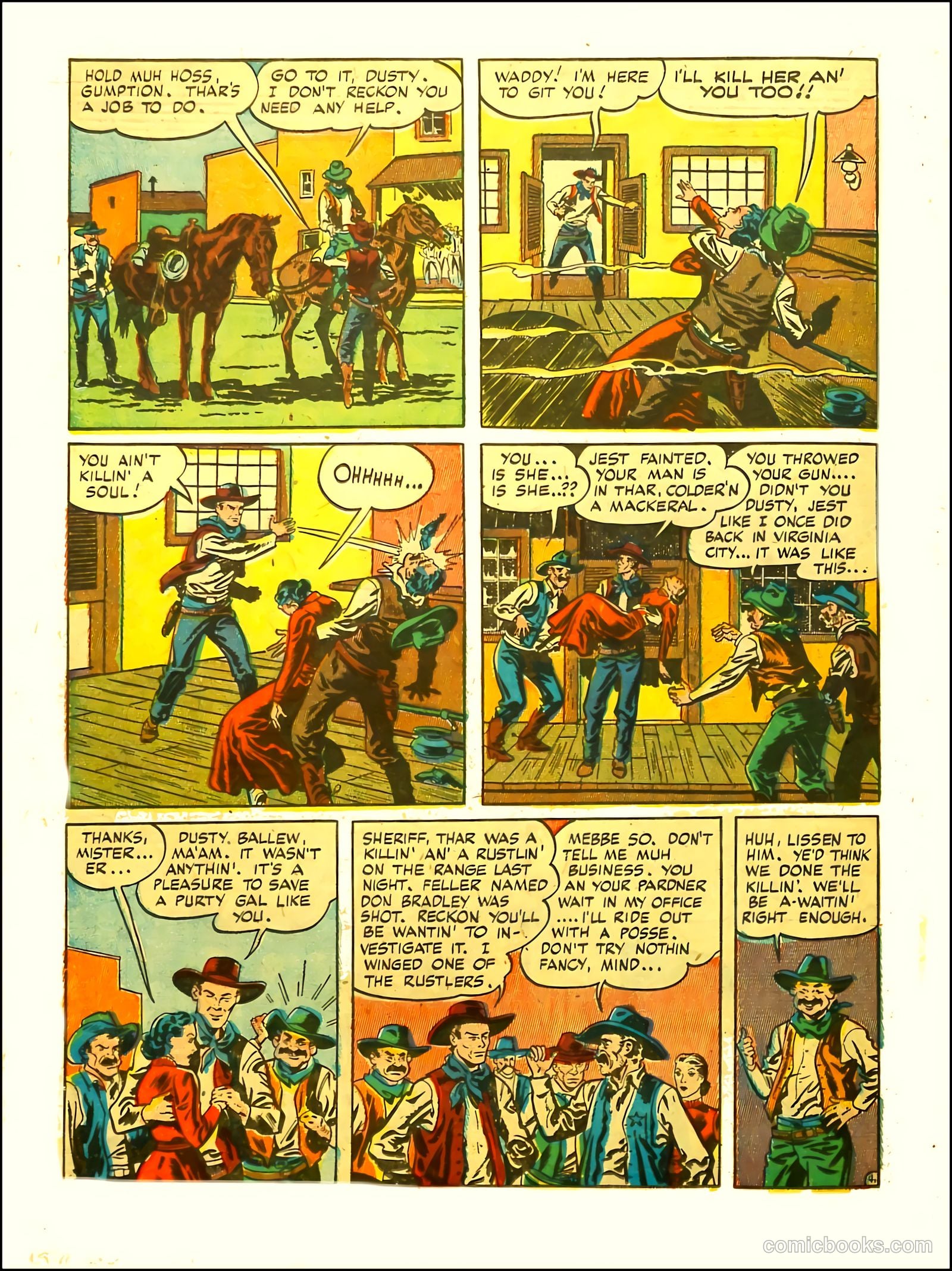 Prize Comics Western #69 (1950) — page 26 of 52