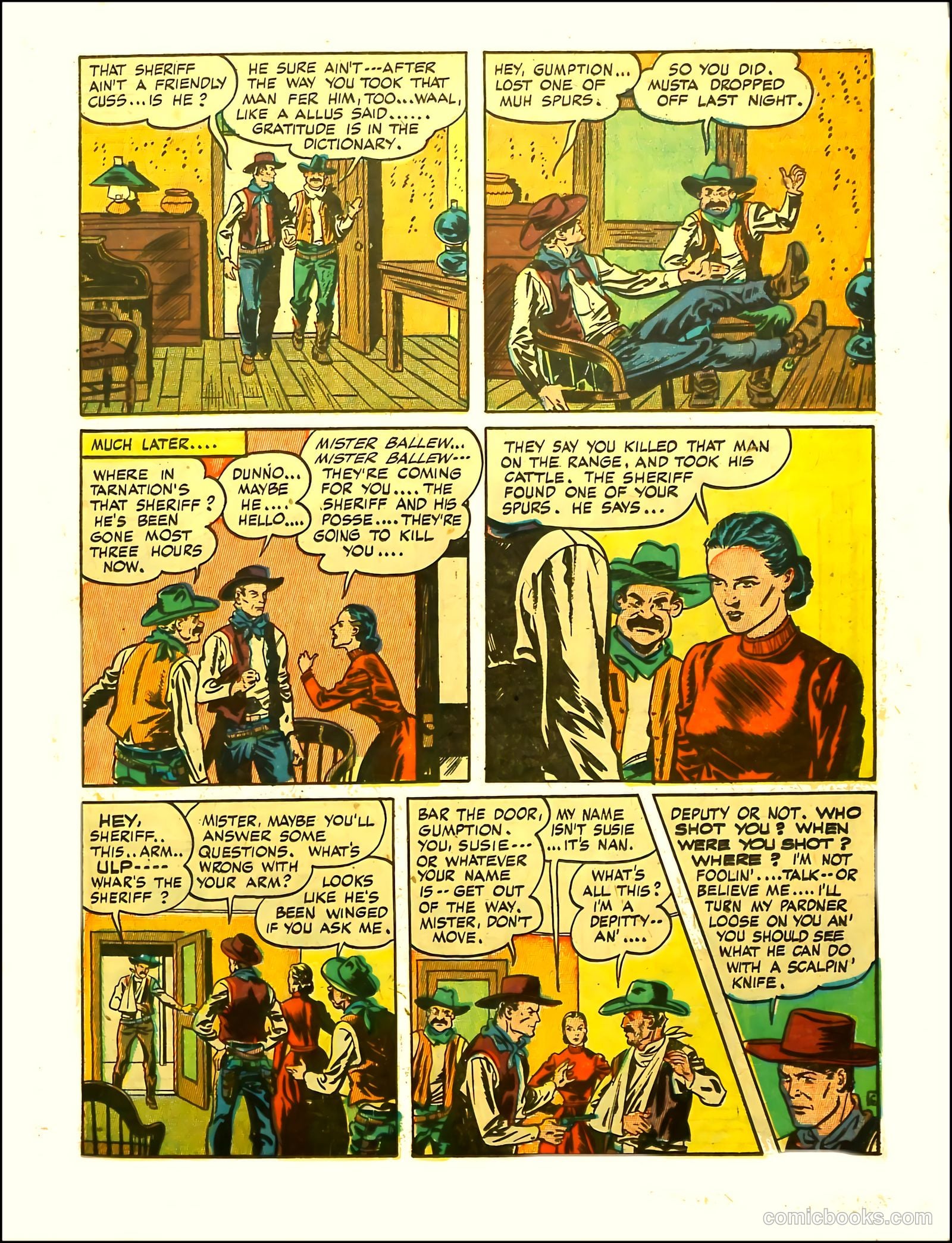 Prize Comics Western #69 (1950) — page 27 of 52