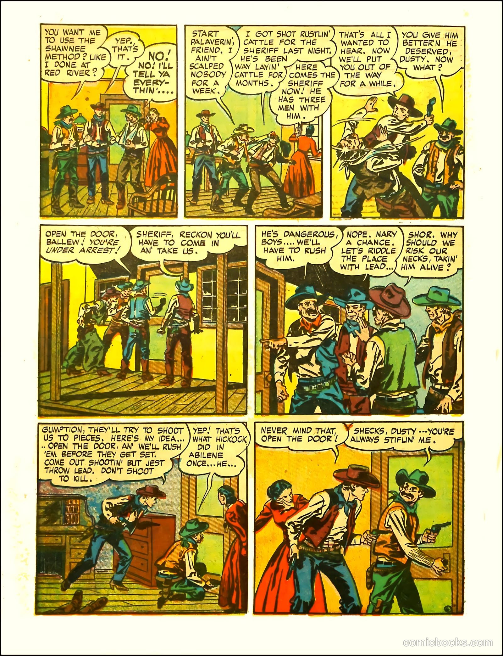 Prize Comics Western #69 (1950) — page 28 of 52