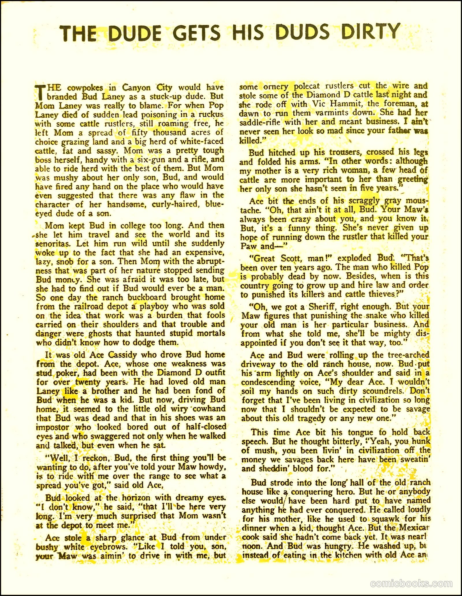 Prize Comics Western #69 (1950) — page 30 of 52