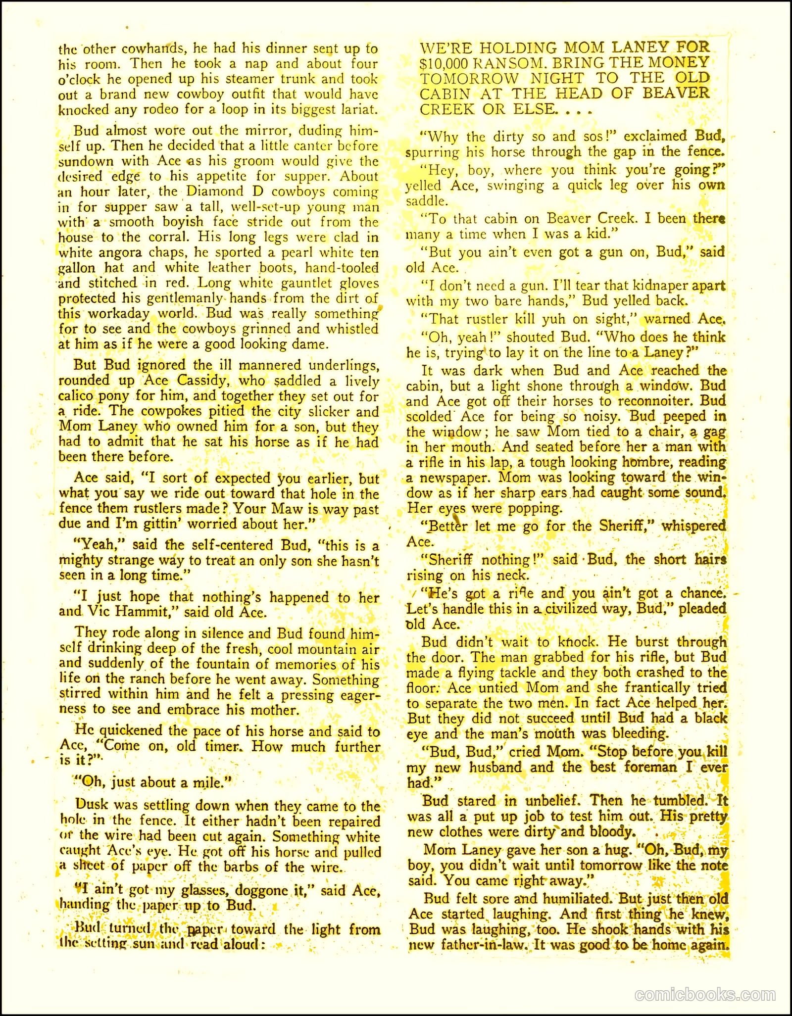Prize Comics Western #69 (1950) — page 31 of 52