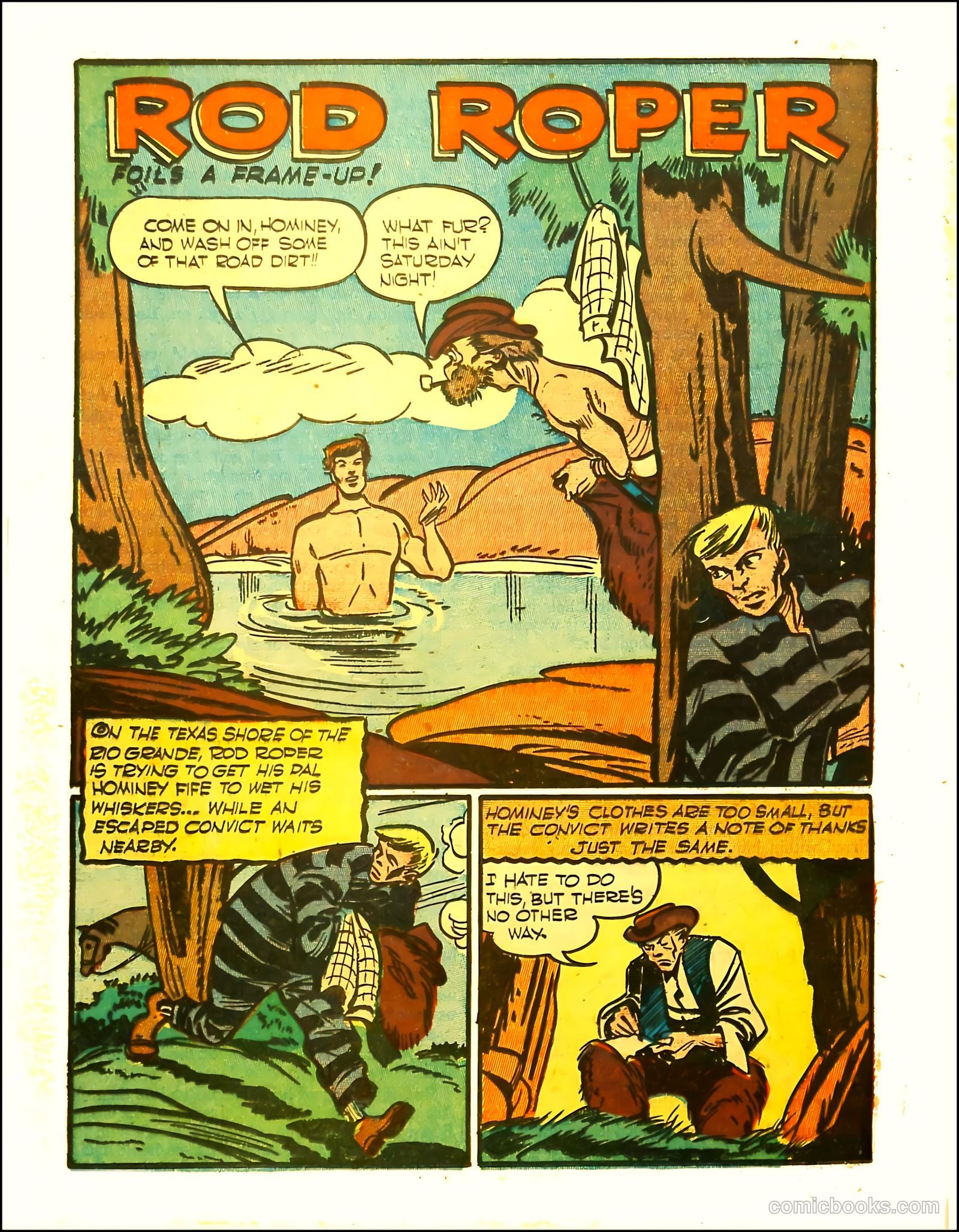 Prize Comics Western #69 (1950) — page 32 of 52