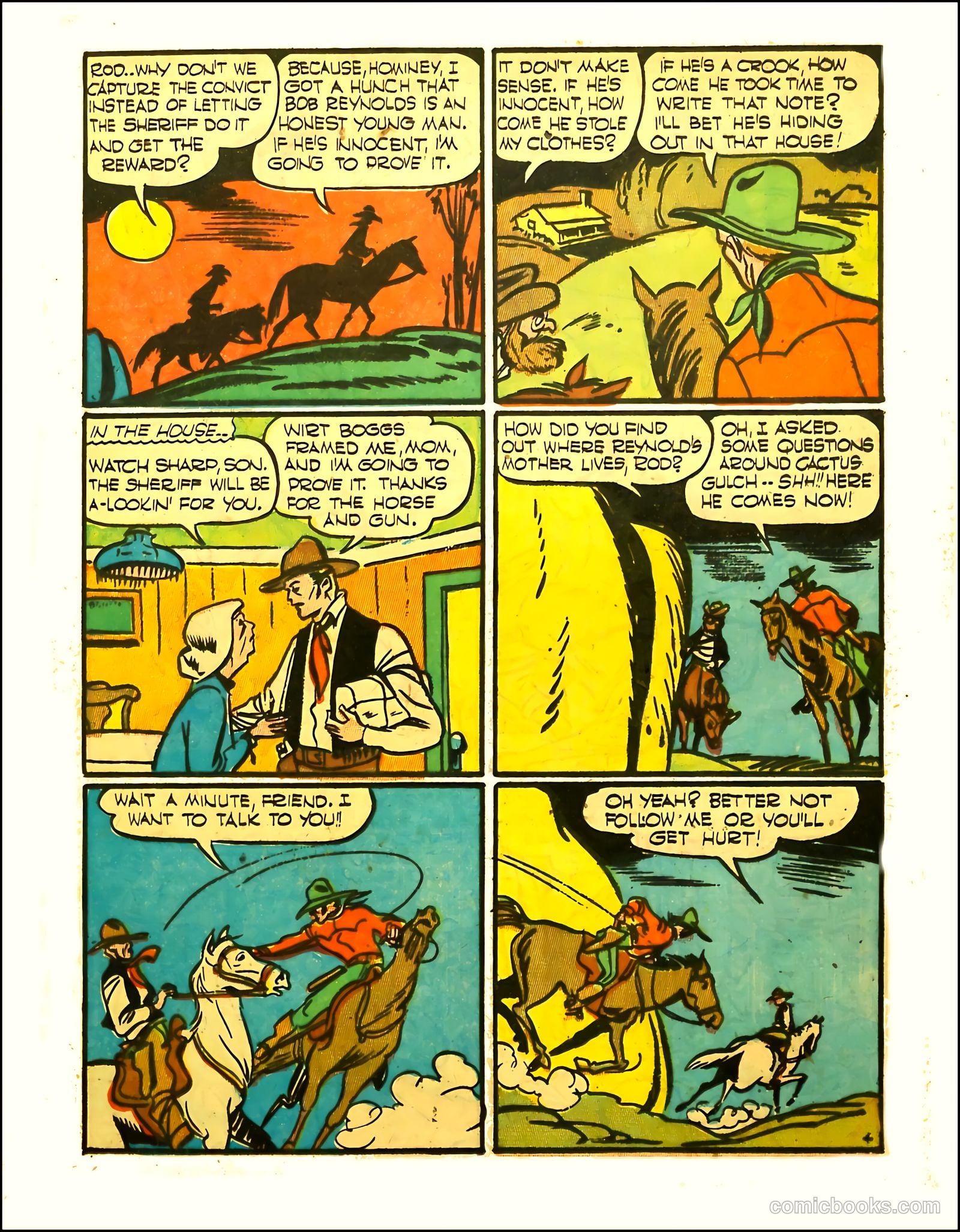 Prize Comics Western #69 (1950) — page 35 of 52