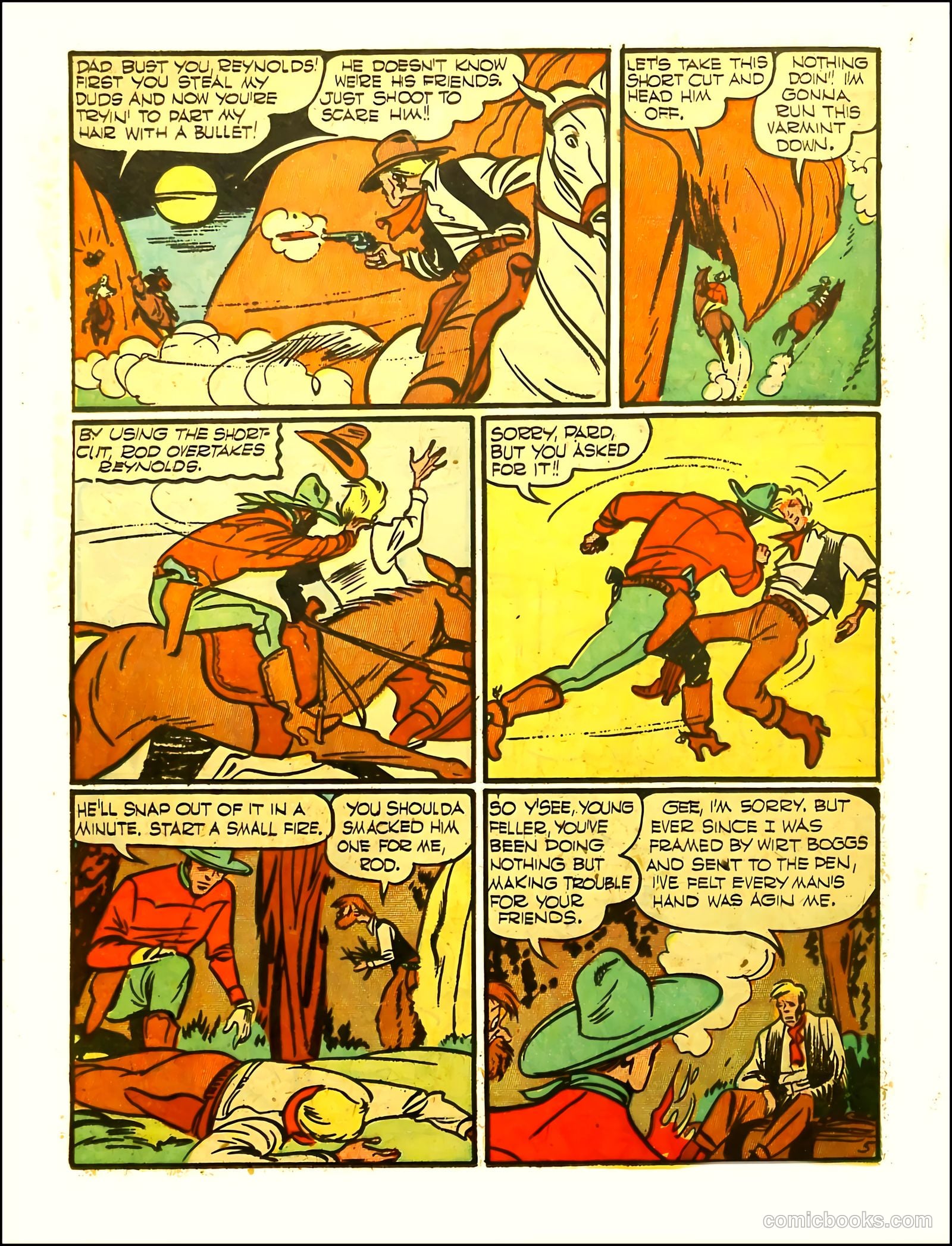 Prize Comics Western #69 (1950) — page 36 of 52