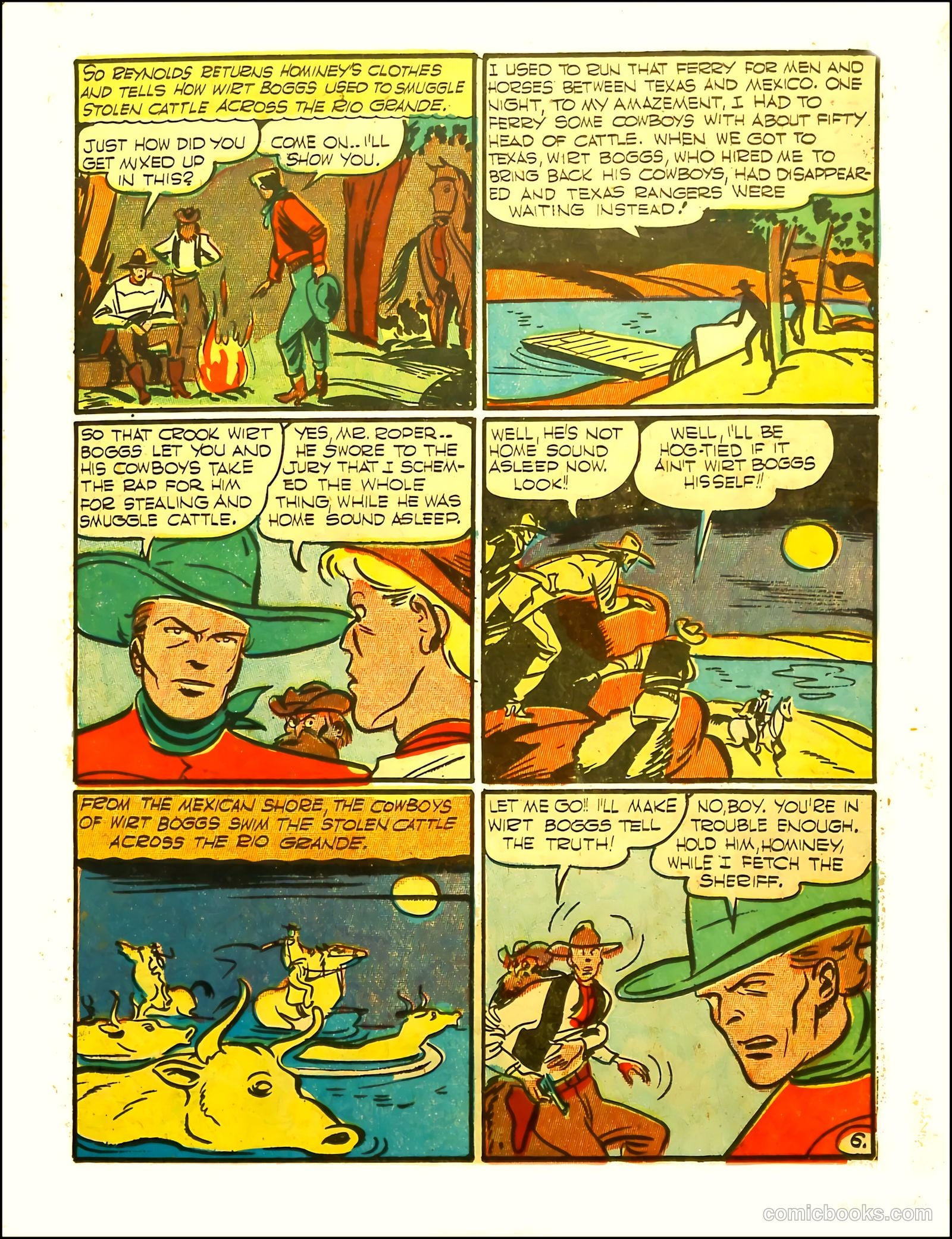 Prize Comics Western #69 (1950) — page 37 of 52