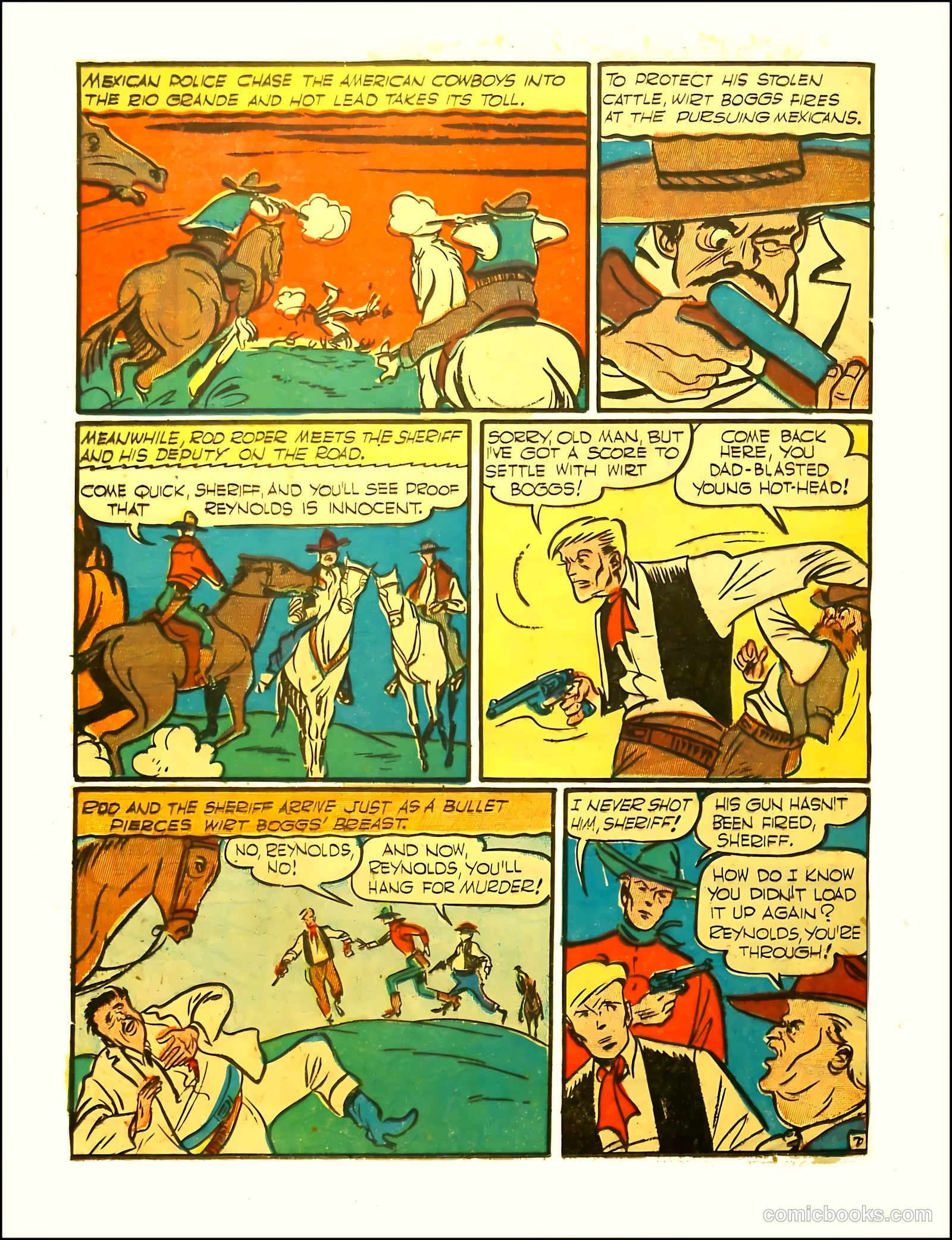 Prize Comics Western #69 (1950) — page 38 of 52