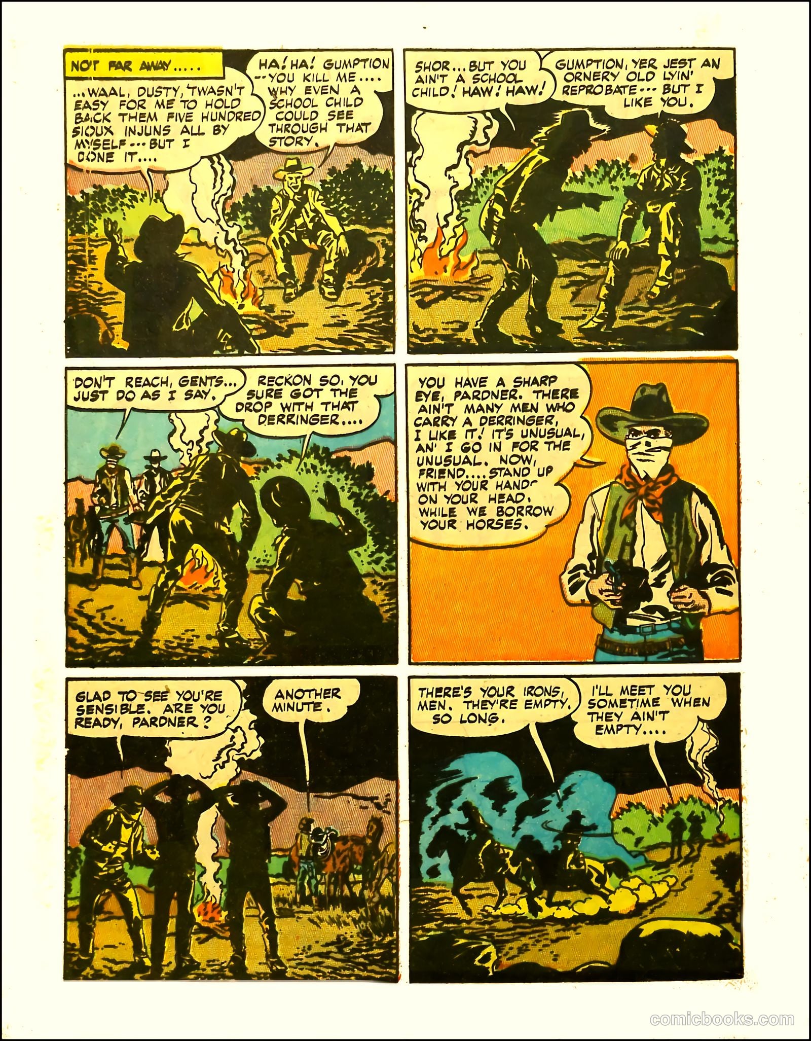 Prize Comics Western #69 (1950) — page 42 of 52
