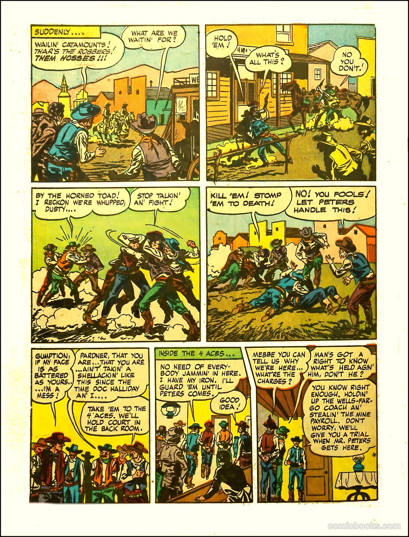 Prize Comics Western #69 (1950) — page 44 of 52