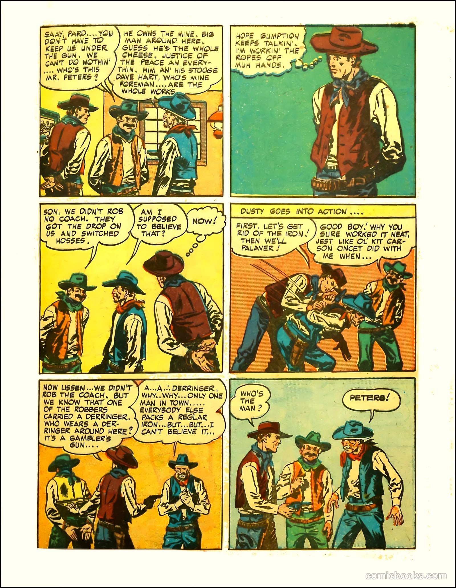 Prize Comics Western #69 (1950) — page 45 of 52