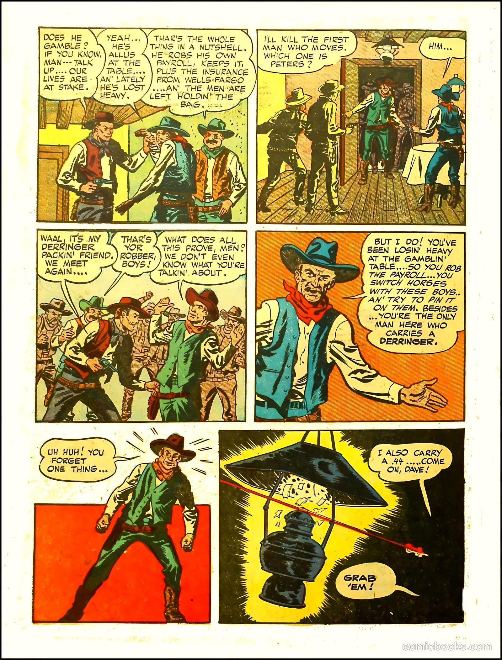 Prize Comics Western #69 (1950) — page 46 of 52